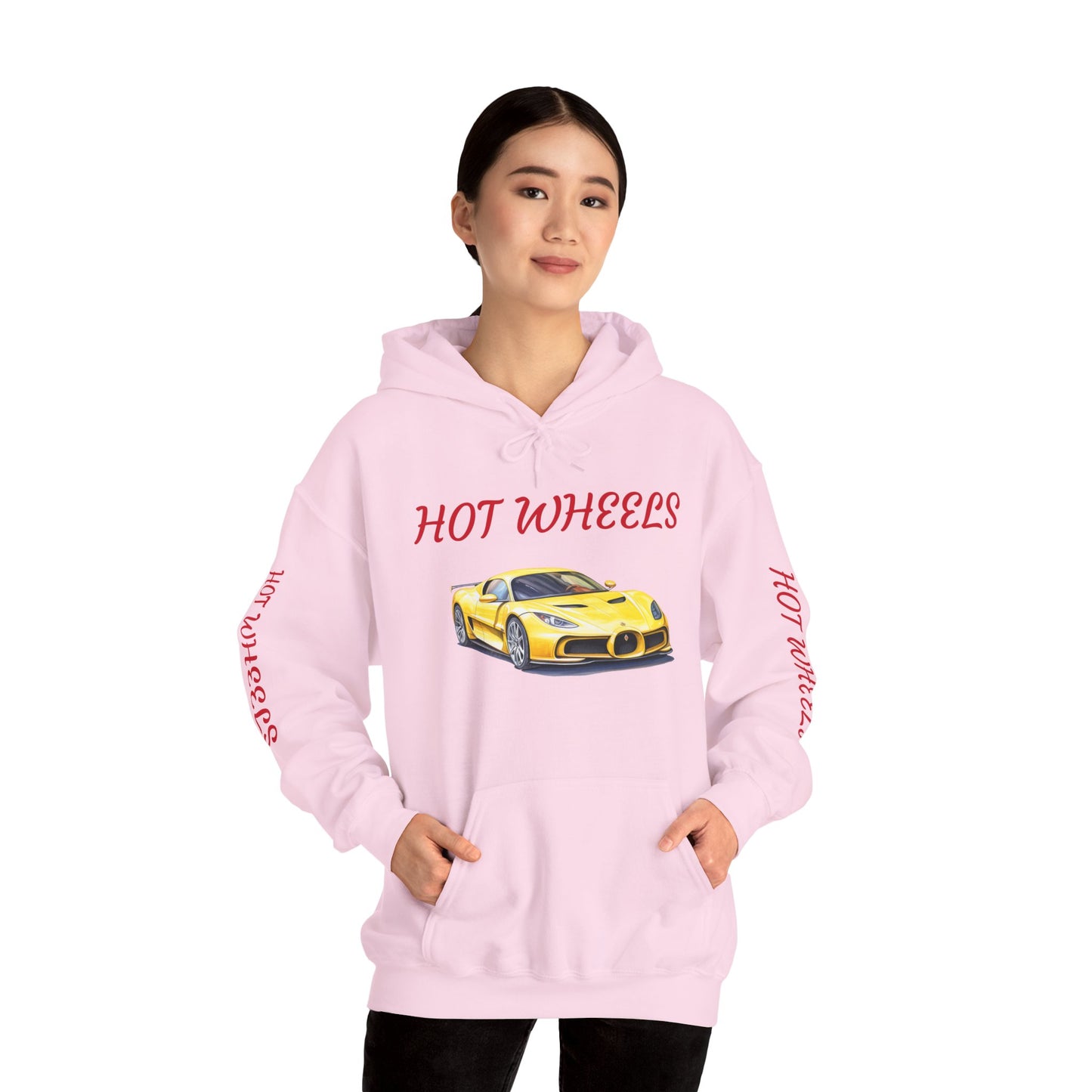 Princess Grace  Hot Wheels Unisex Hooded Sweatshirt Racing Style for Car Enthusiasts