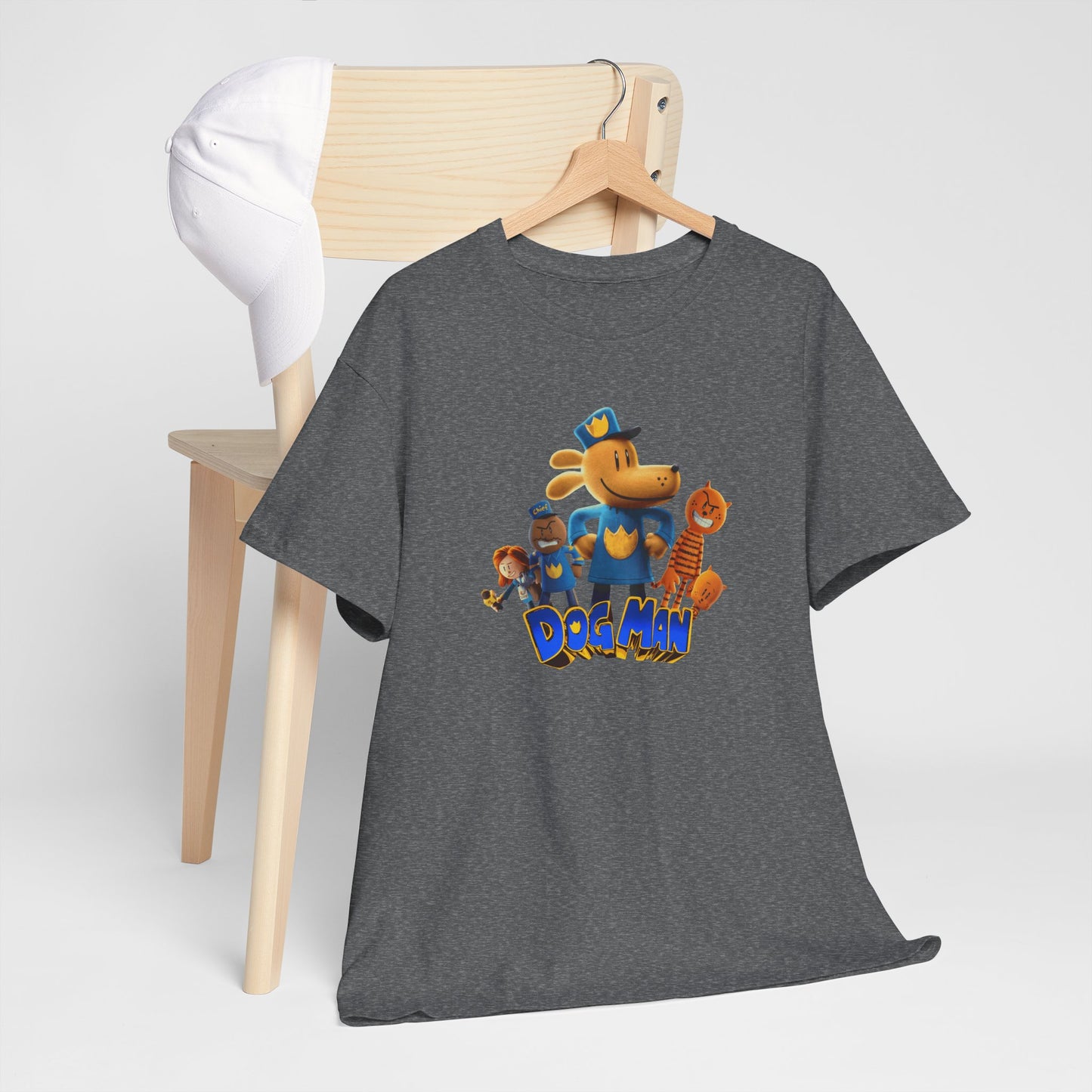 Princess Grace  Cartoon Unisex Heavy Cotton Tee  Fun Cartoon Graphic T-Shirt for Kids and Fans