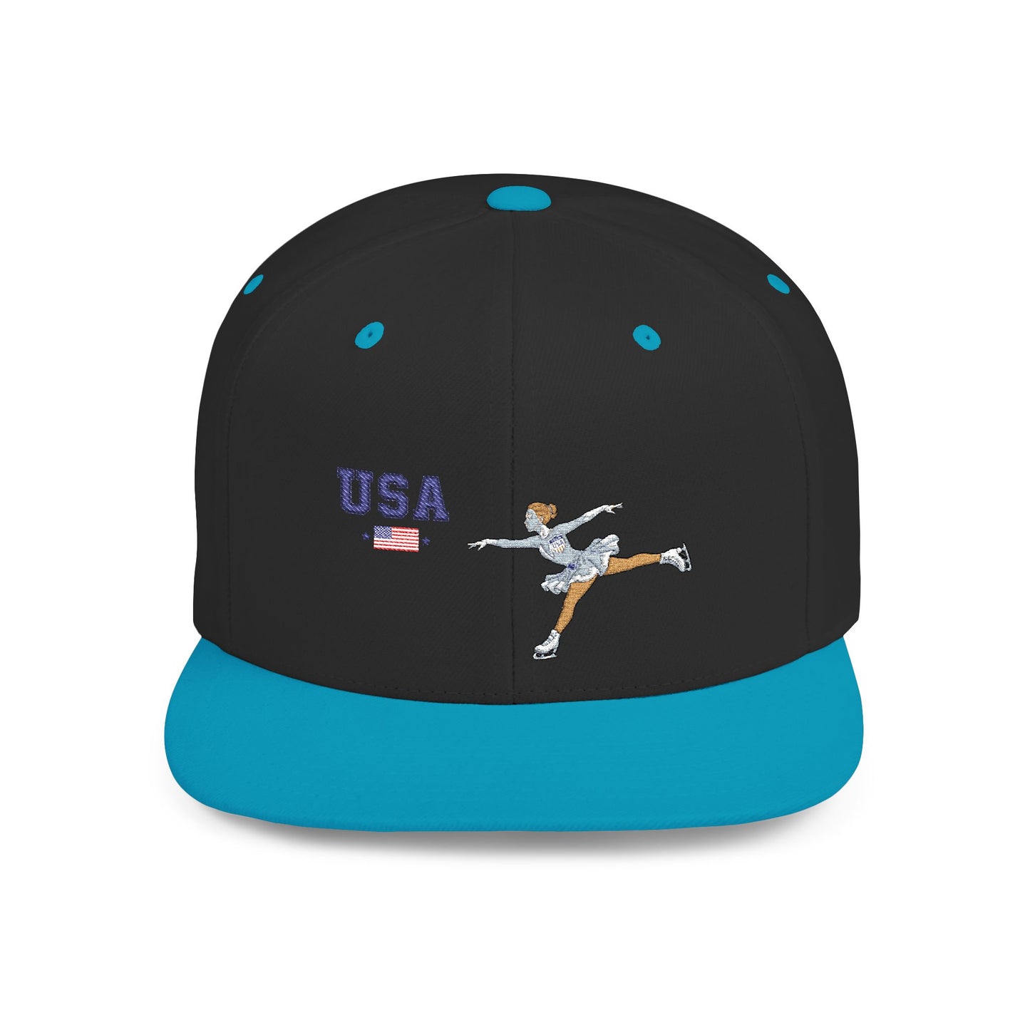 Princess Grace  TEAM USA  Flat Bill Snapback Hat