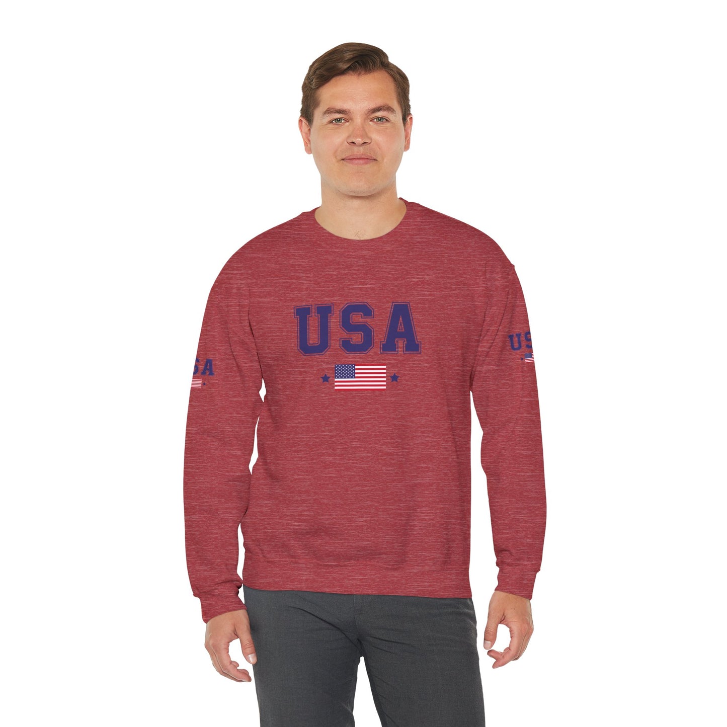 Princess Grace TEAM USA  Unisex Heavy Blend Crewneck Sweatshirt