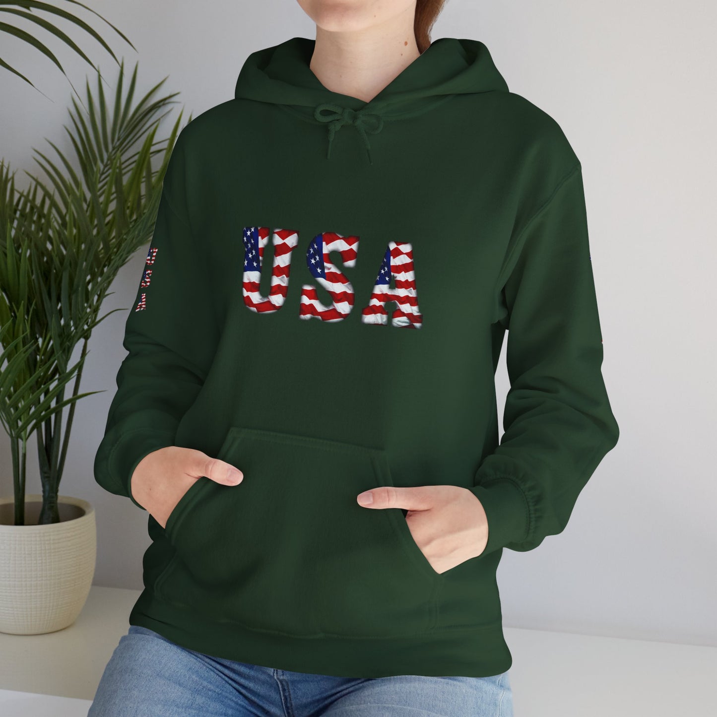 Princess Grace  TEAM USA  Unisex Hooded Sweatshirt Heavy Blend for Comfort