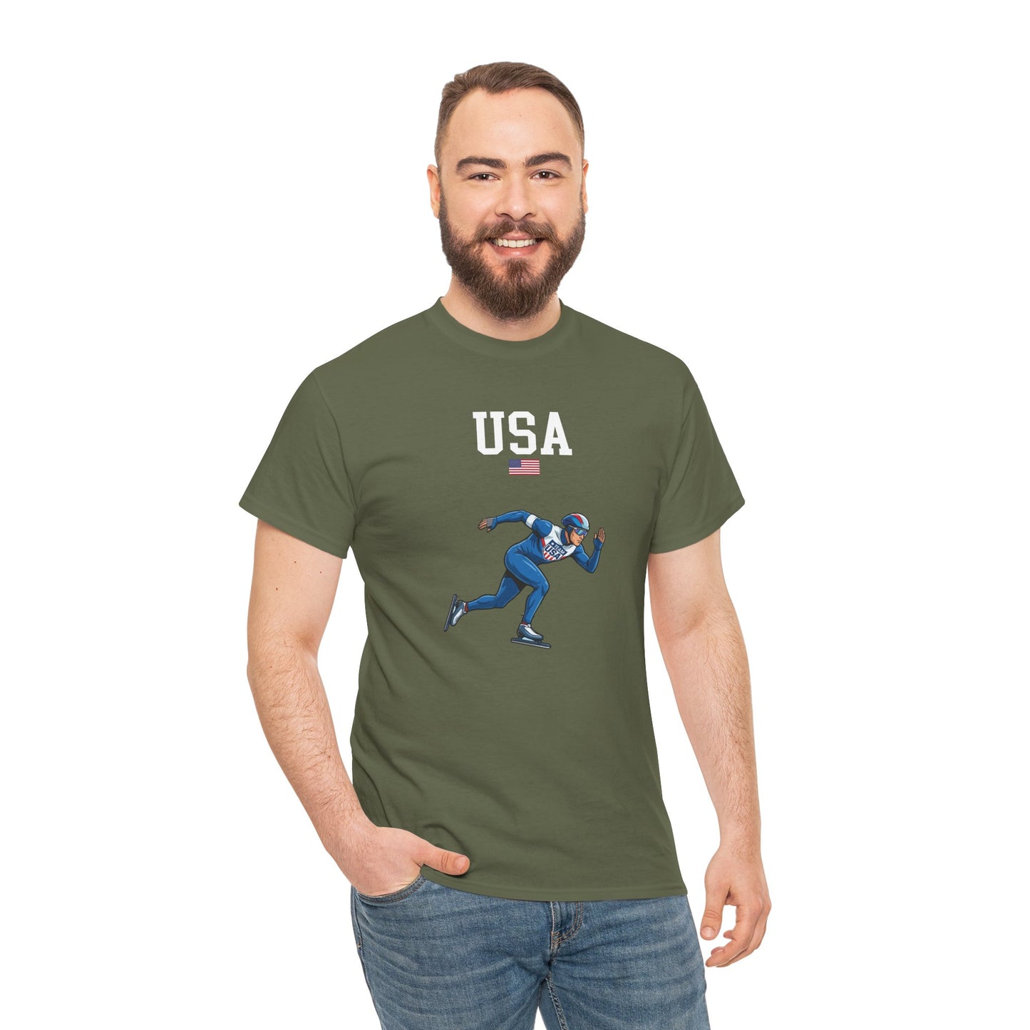 Princess Grace  TEAM USA  Unisex Heavy Cotton Tee