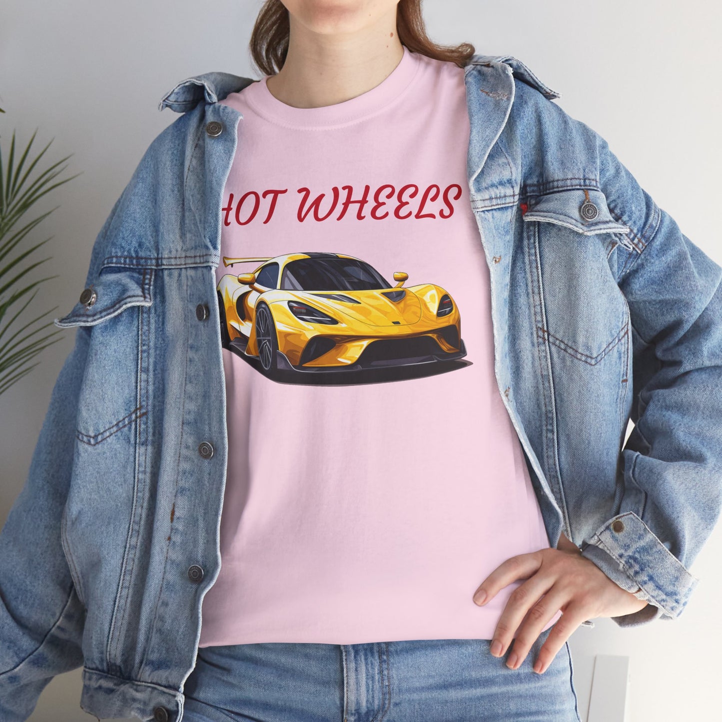 Princess Grace  Hot Wheels Unisex Heavy Cotton Tee Perfect for Car Enthusiasts