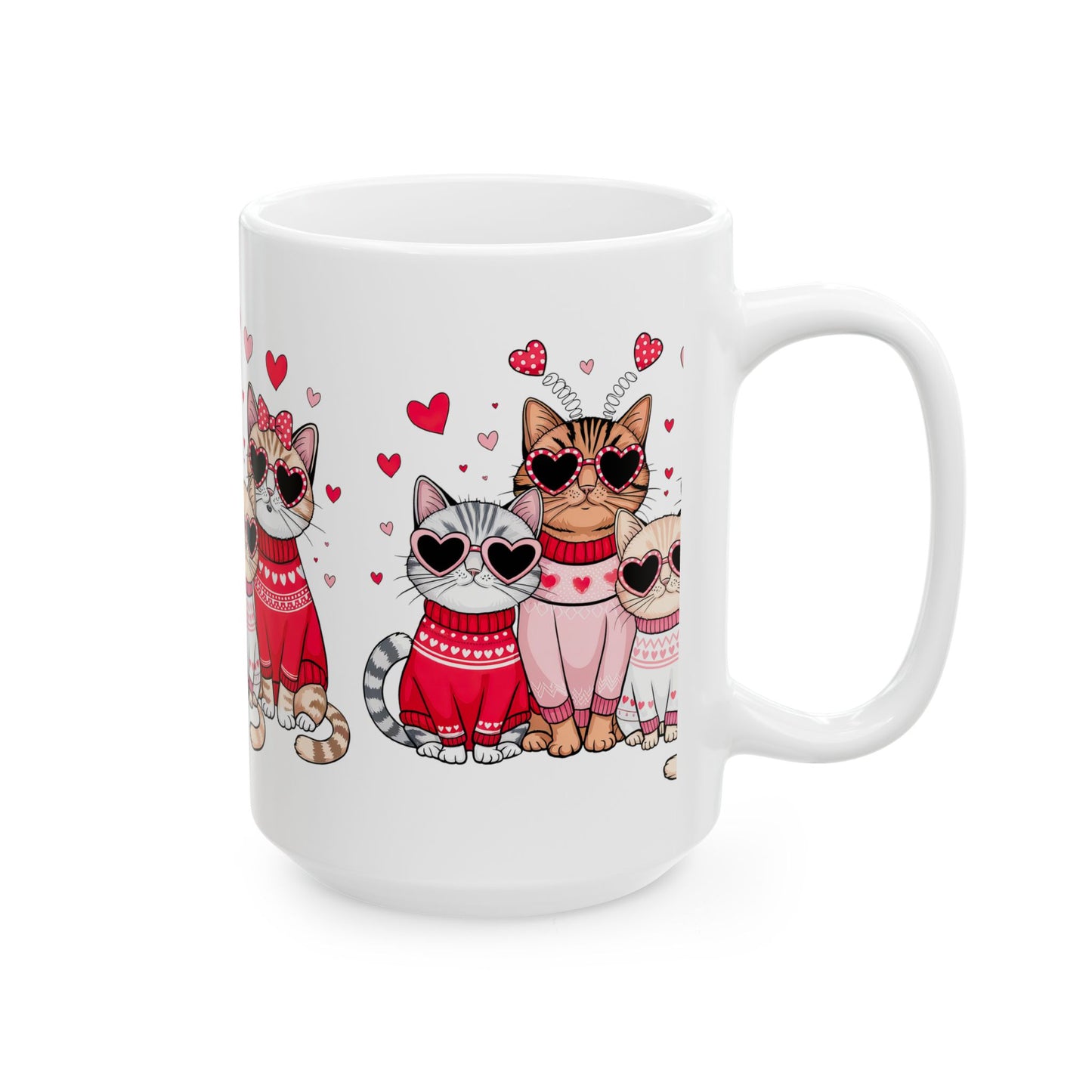 Princess Grace  Cute Cat Lovers Ceramic Mug   11oz & 15oz  Valentine's Day Gift