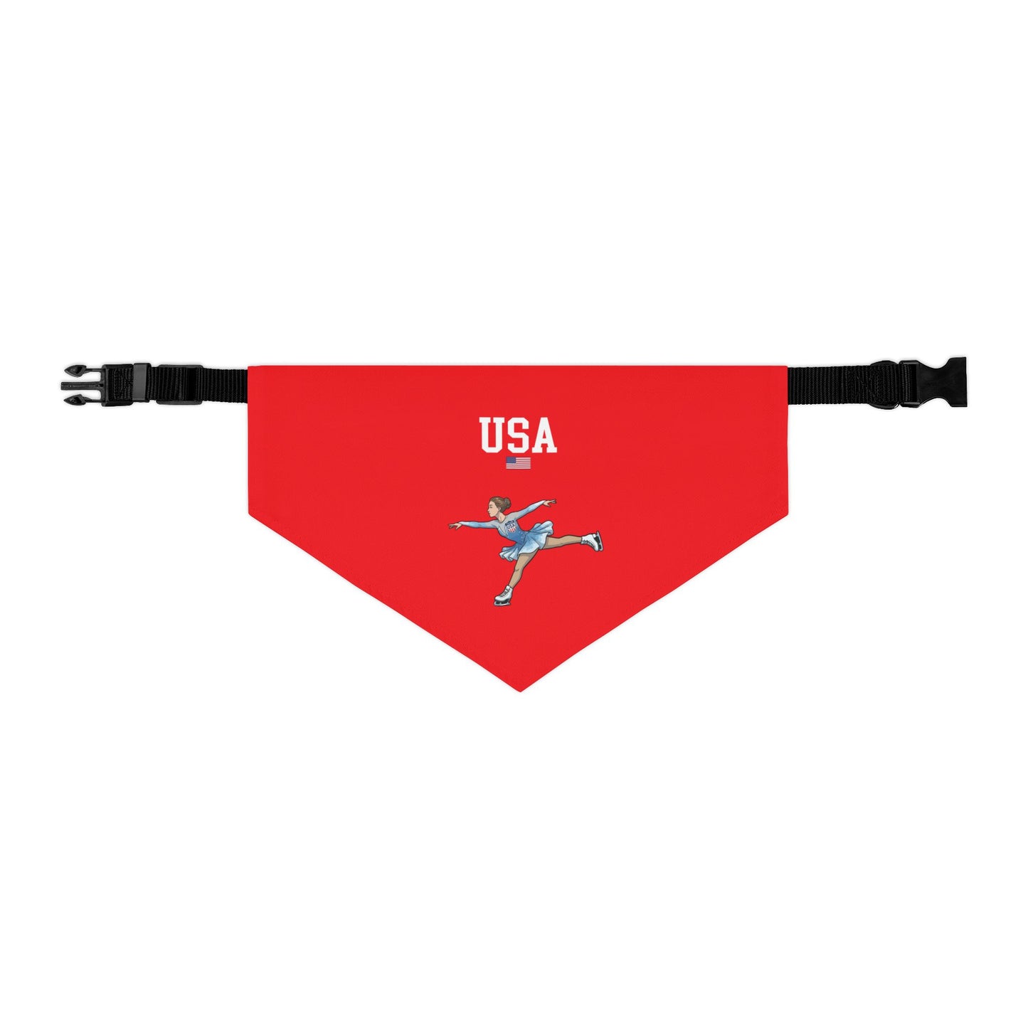 Princess Grace  TEAM USA  Pet Bandana Collar
