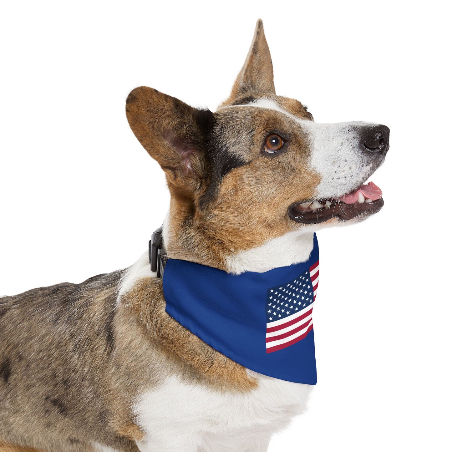 Princess Grace  Patriotic Pet Bandana Collar  American Flag Design for Dogs