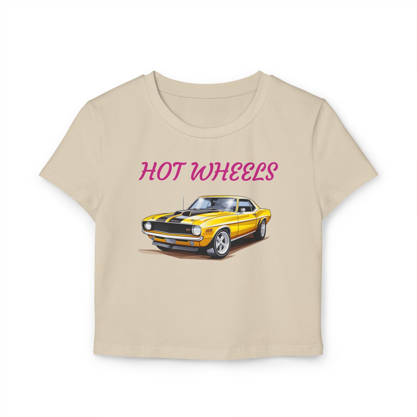 Princess Grace  Hot Wheels Women's Baby Tee Vintage Car Graphic Tee