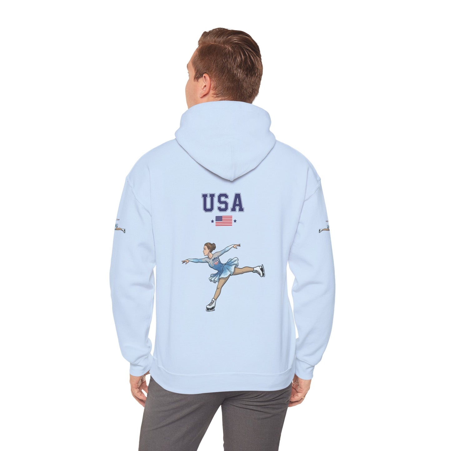 Princess Grace  TEAM USA  Unisex Heavy Blend Hooded Sweatshirt