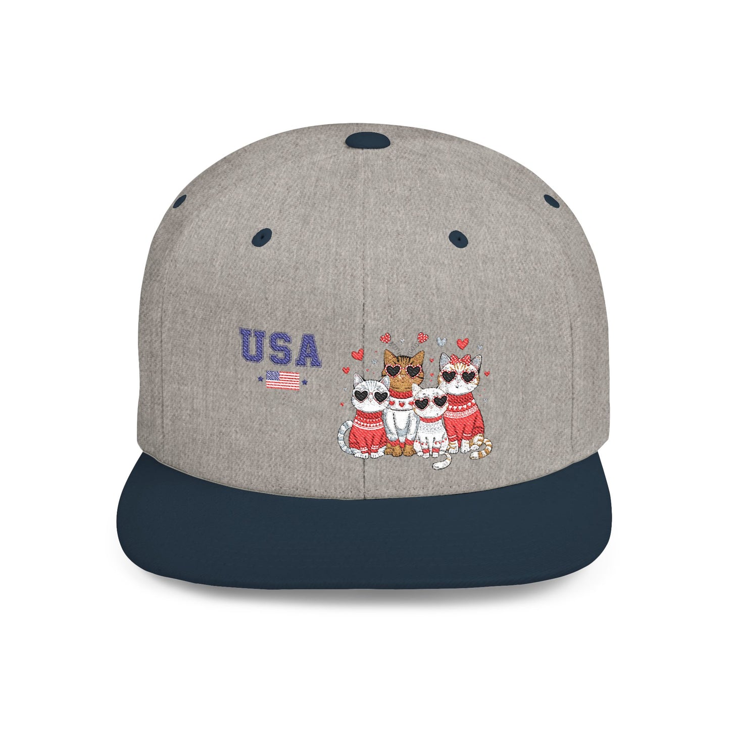 Princess Grace  TEAM USA  Flat Bill Snapback Hat