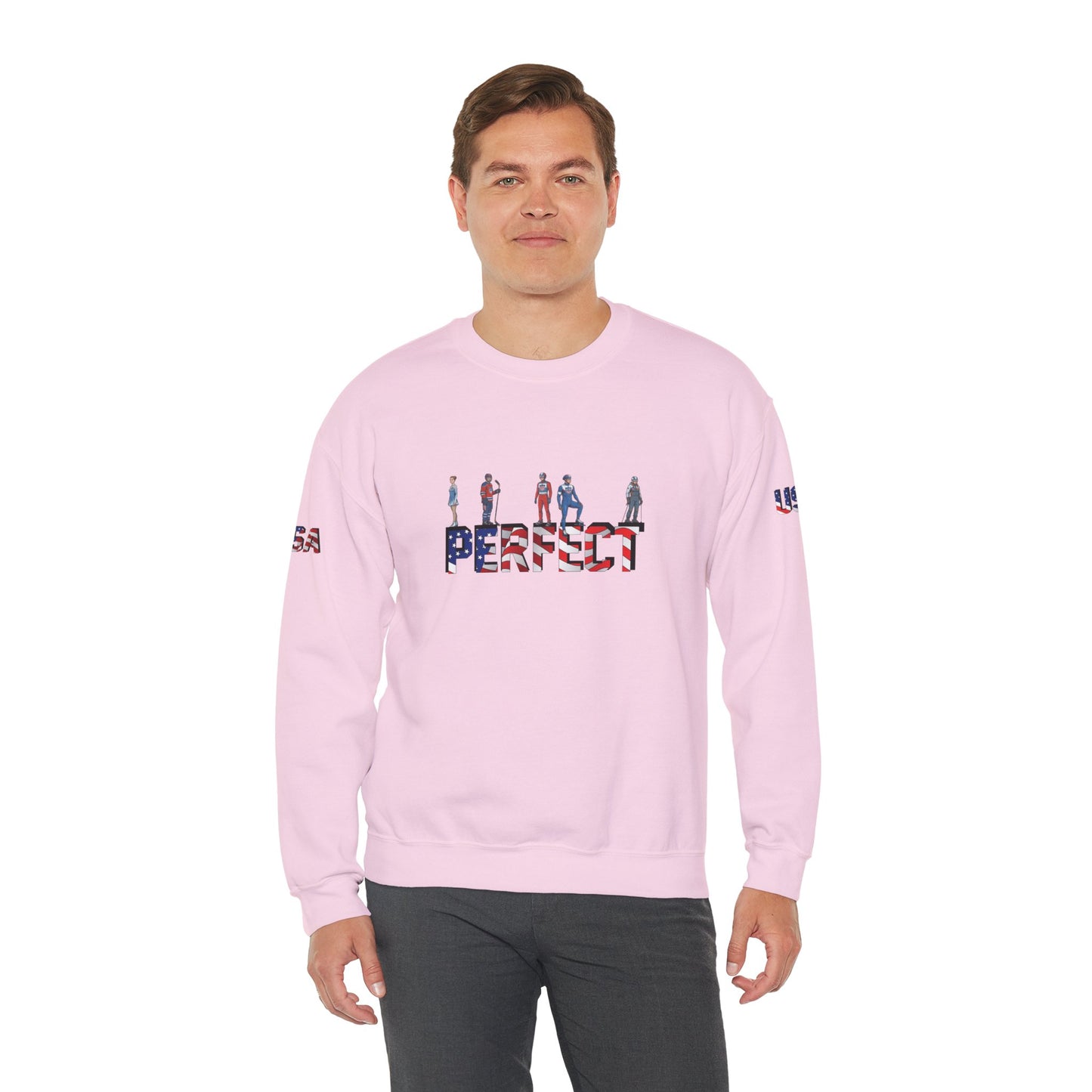 Princess Grace  TEAM USA  Unisex Heavy Blend  Crewneck Sweatshirt