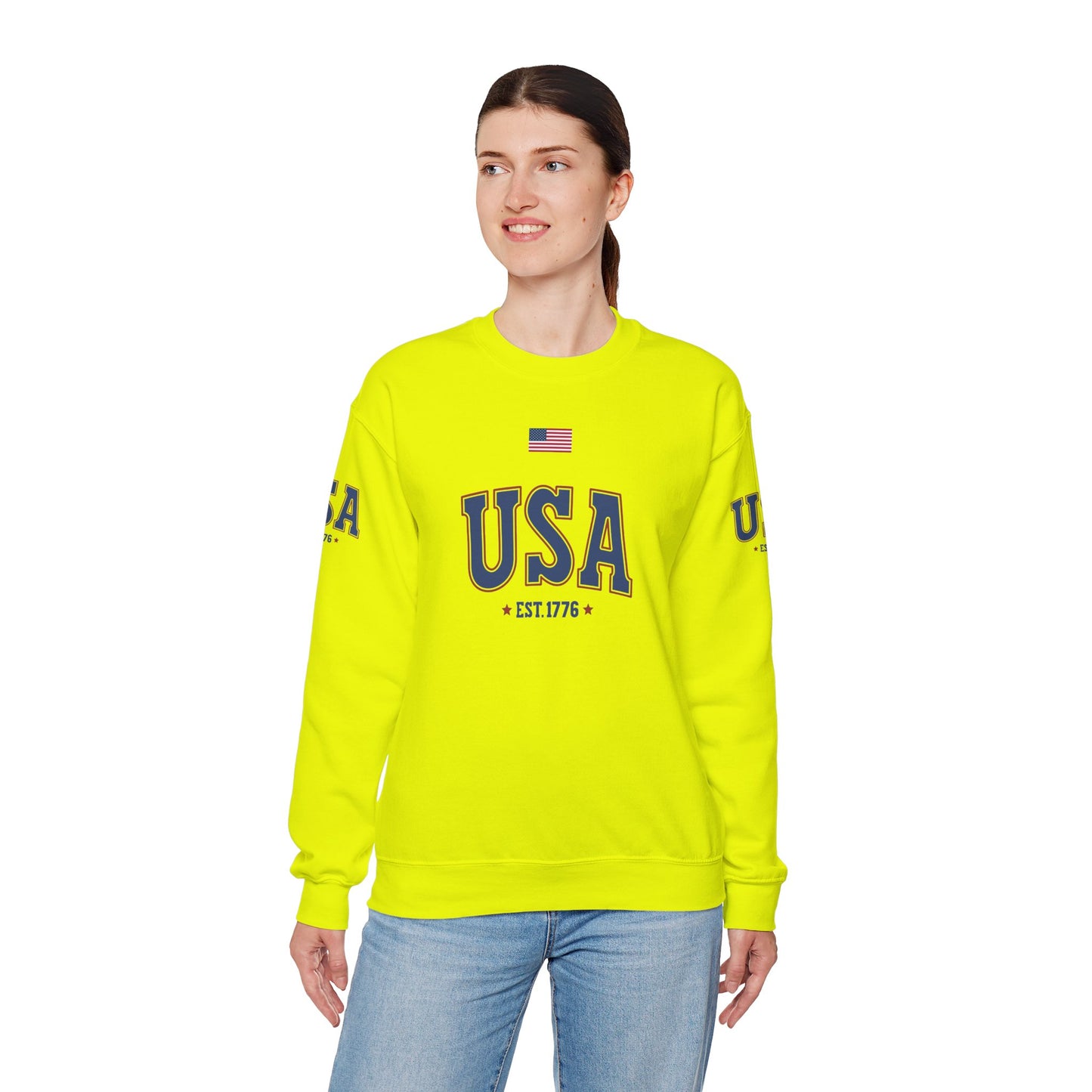 Princess Grace  TEAM USA  Unisex Heavy Blend Crewneck Sweatshirt