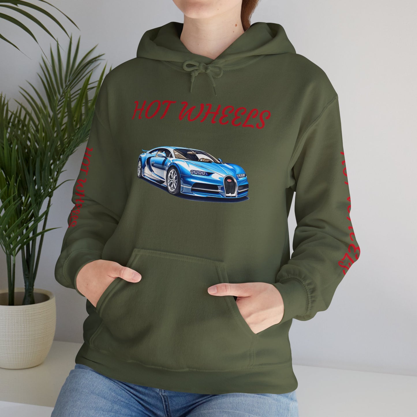 Princess Grace  Hot Wheels Unisex Hoodie Cool Car Design Perfect for Automotive Enthusiasts