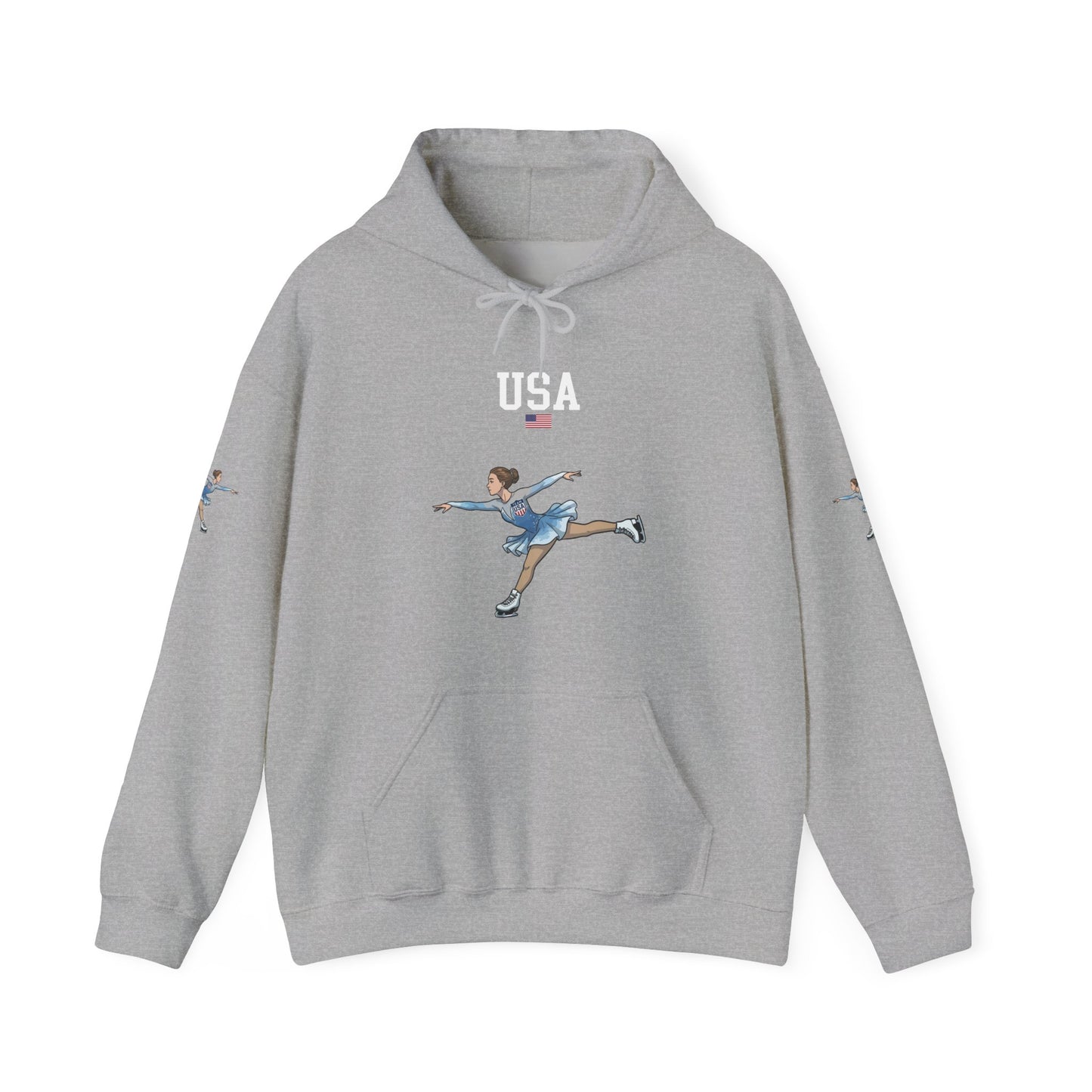 Princess Grace  TEAM USA  Unisex Heavy Blend Hooded Sweatshirt