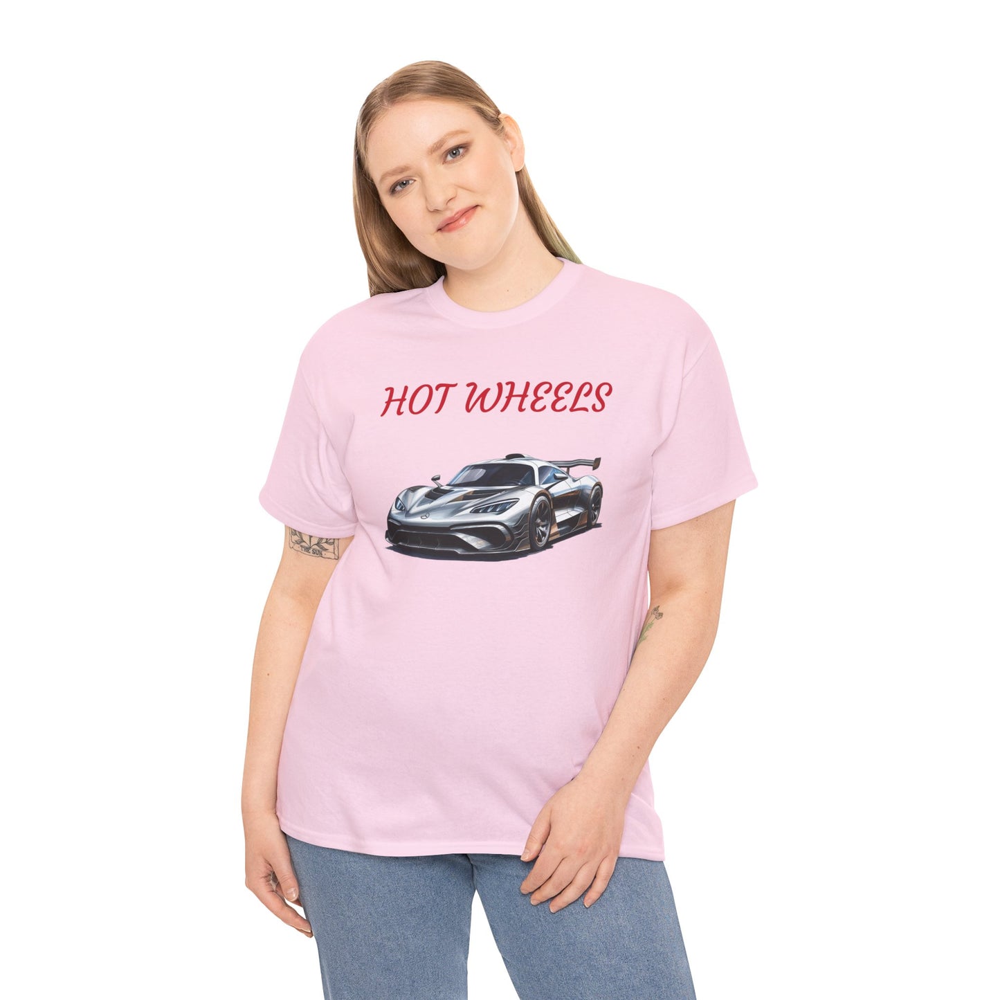 Princess Grace  Hot Wheels Unisex Heavy Cotton Tee Ultimate Car Enthusiast T-Shirt