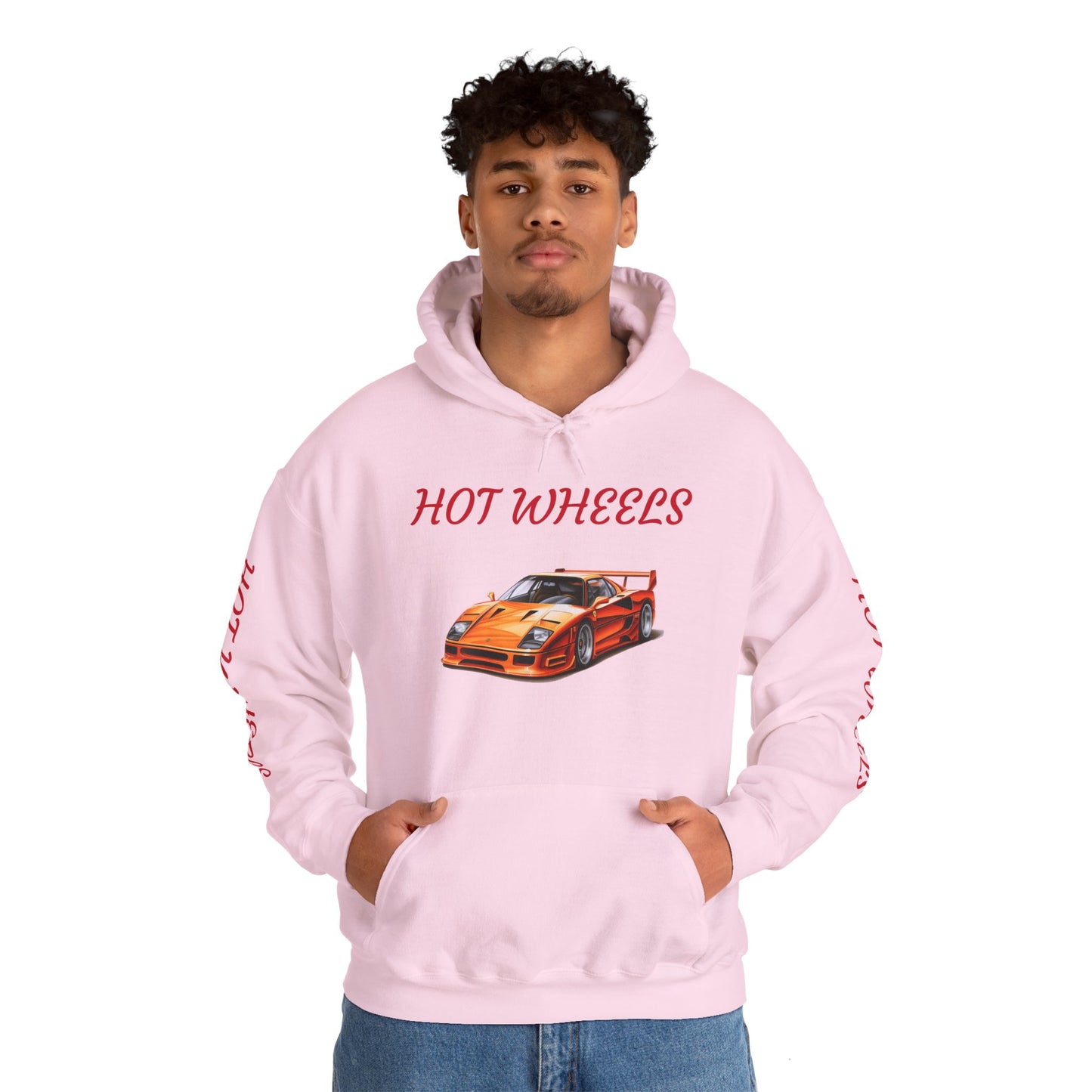 Princess Grace  Hot Wheels Unisex Heavy Blend Hooded Sweatshirt  Retro Racing Style