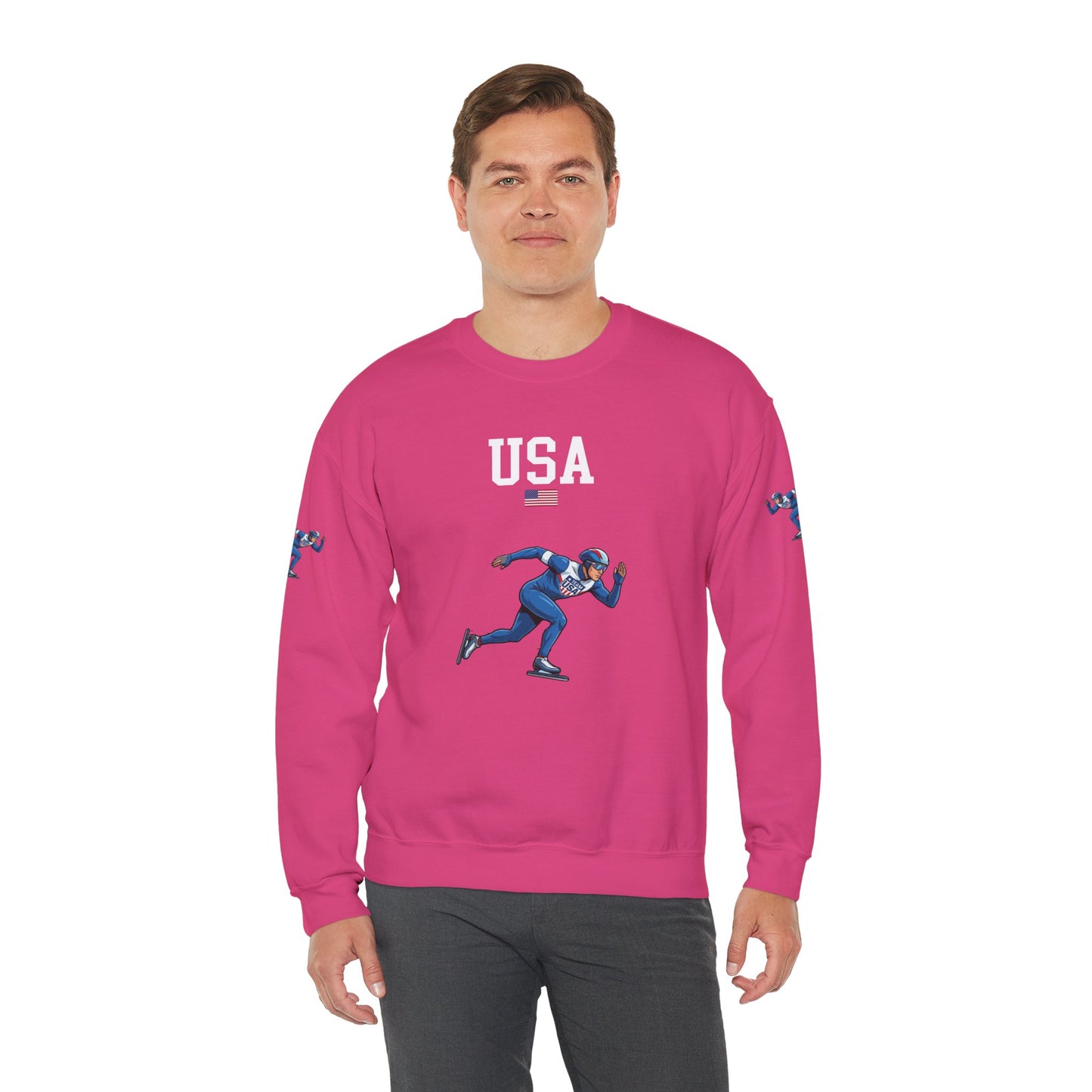 Princess Grace  TEAM USA  Unisex Heavy Blend  Crewneck Sweatshirt