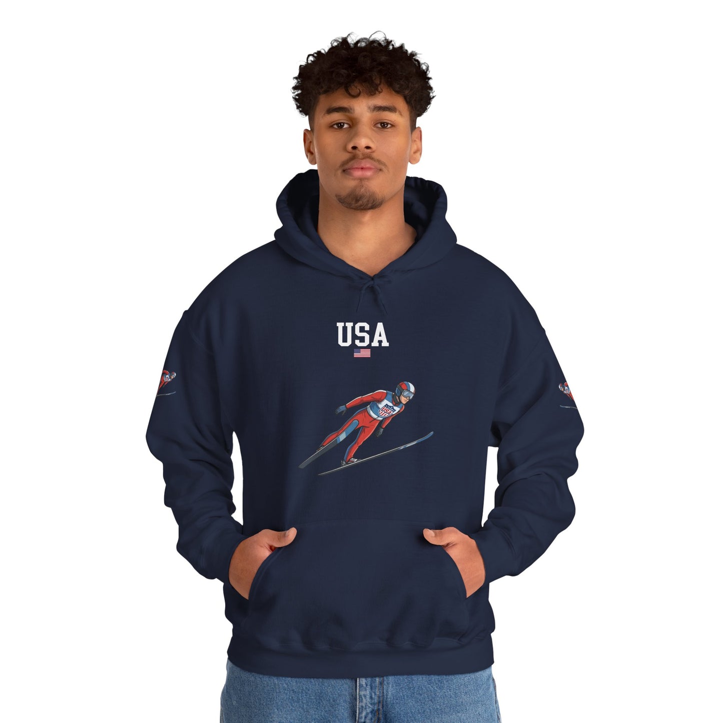 Princess Grace  TEAM USA  Unisex Heavy Blend Hooded Sweatshirt