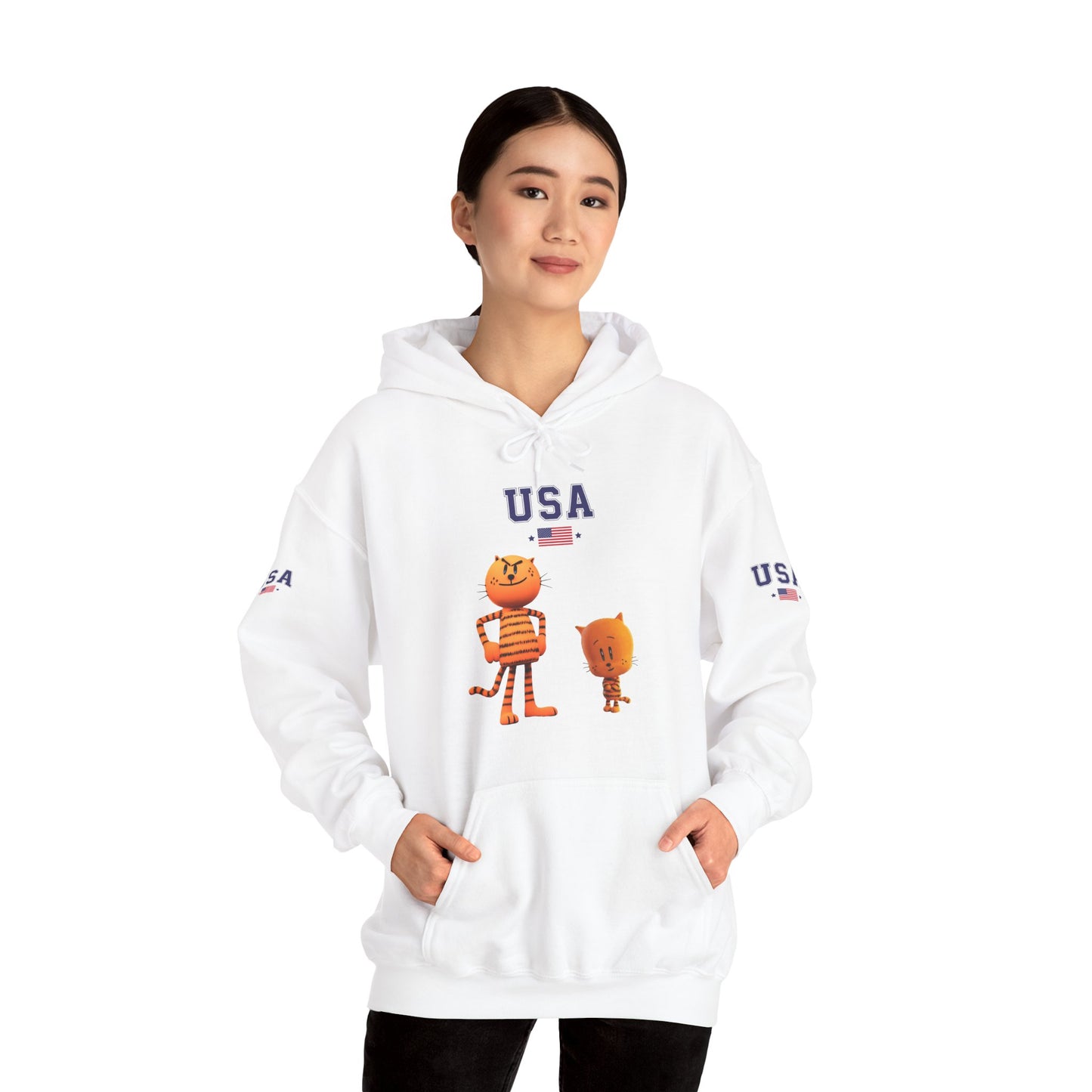 Princess Grace  TEAM USA  Unisex Heavy Blend  Hooded Sweatshirt