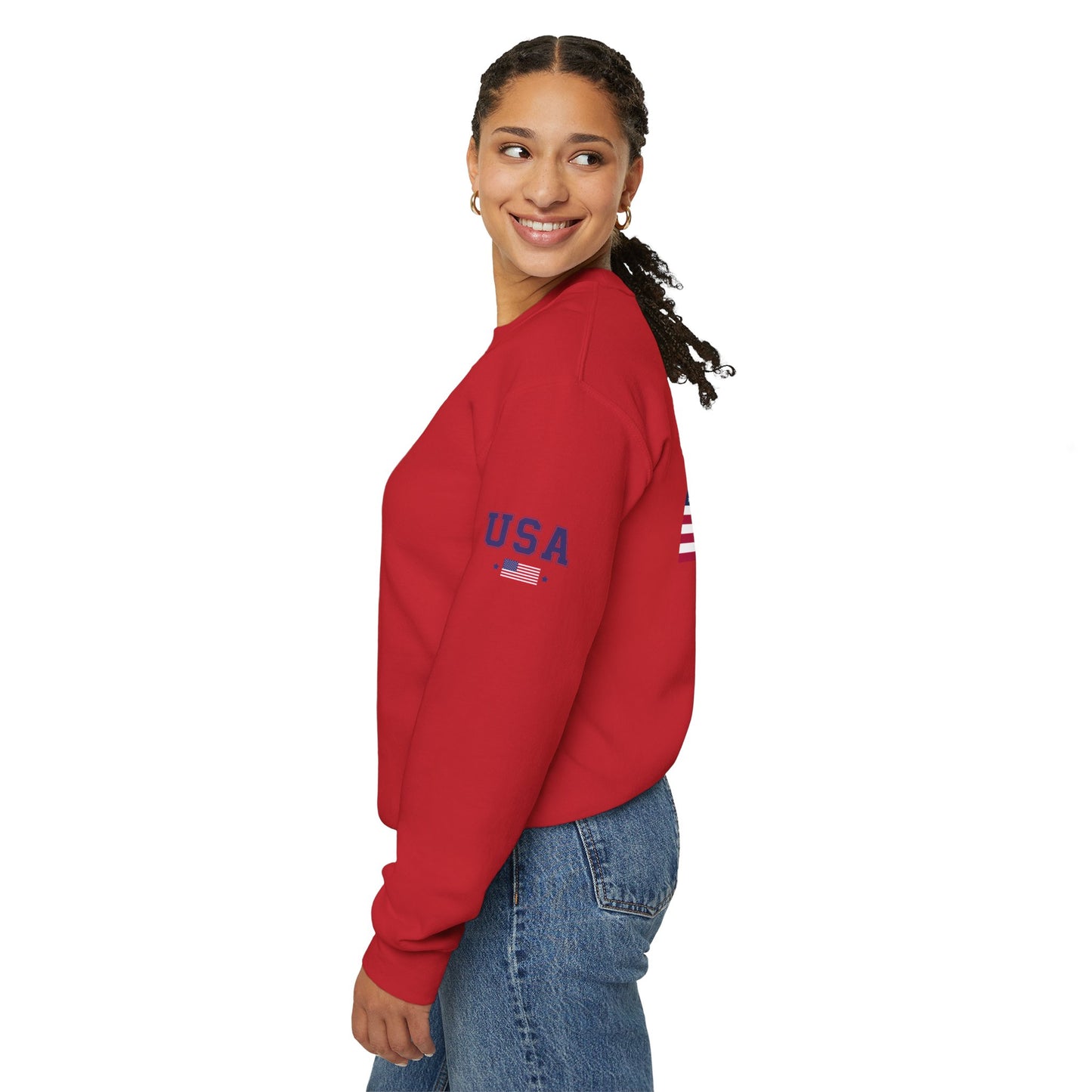 Princess Grace TEAM USA  Unisex Heavy Blend Crewneck Sweatshirt