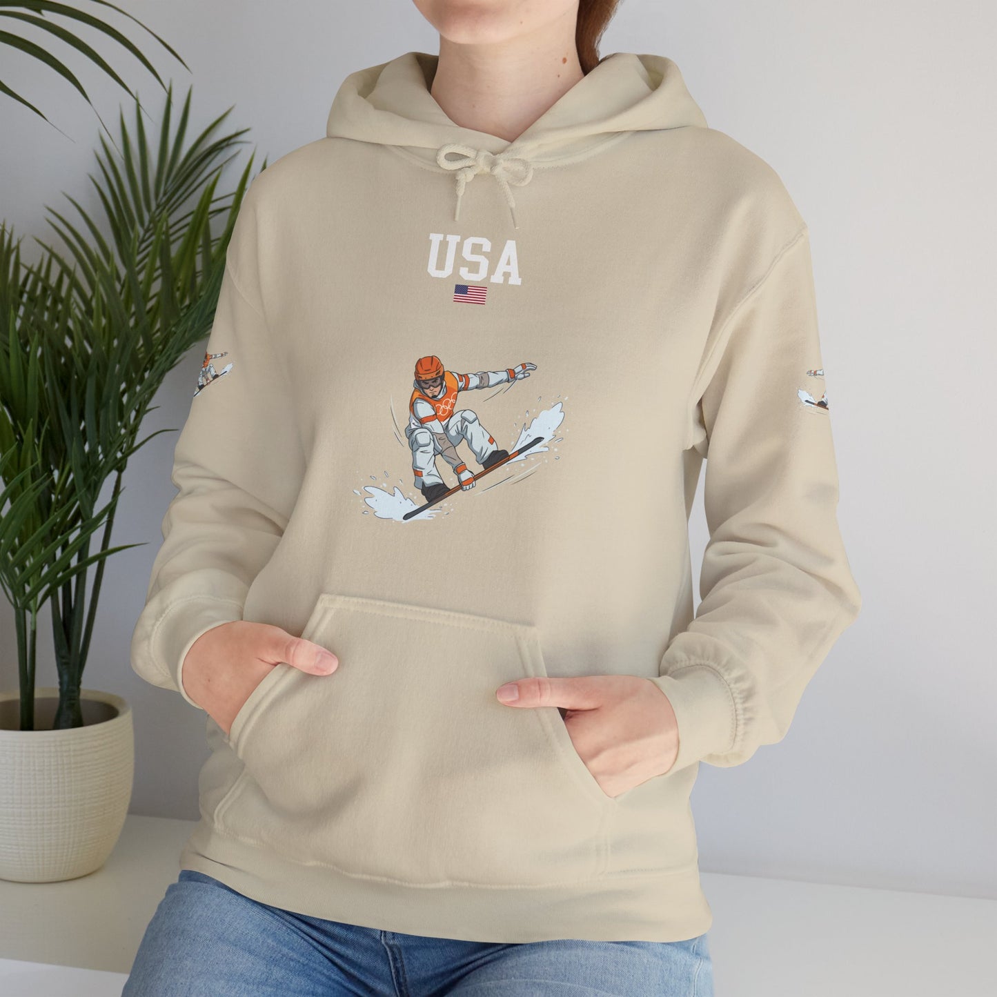 Princess Grace  TEAM USA  Unisex Heavy Blend  Hooded Sweatshirt