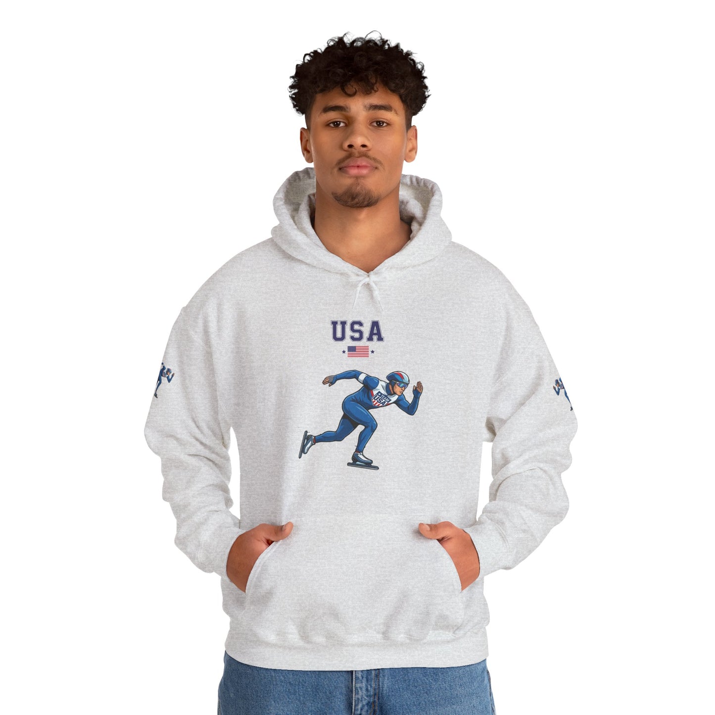 Princess Grace  TEAM USA  Unisex Heavy Blend Hooded Sweatshirt
