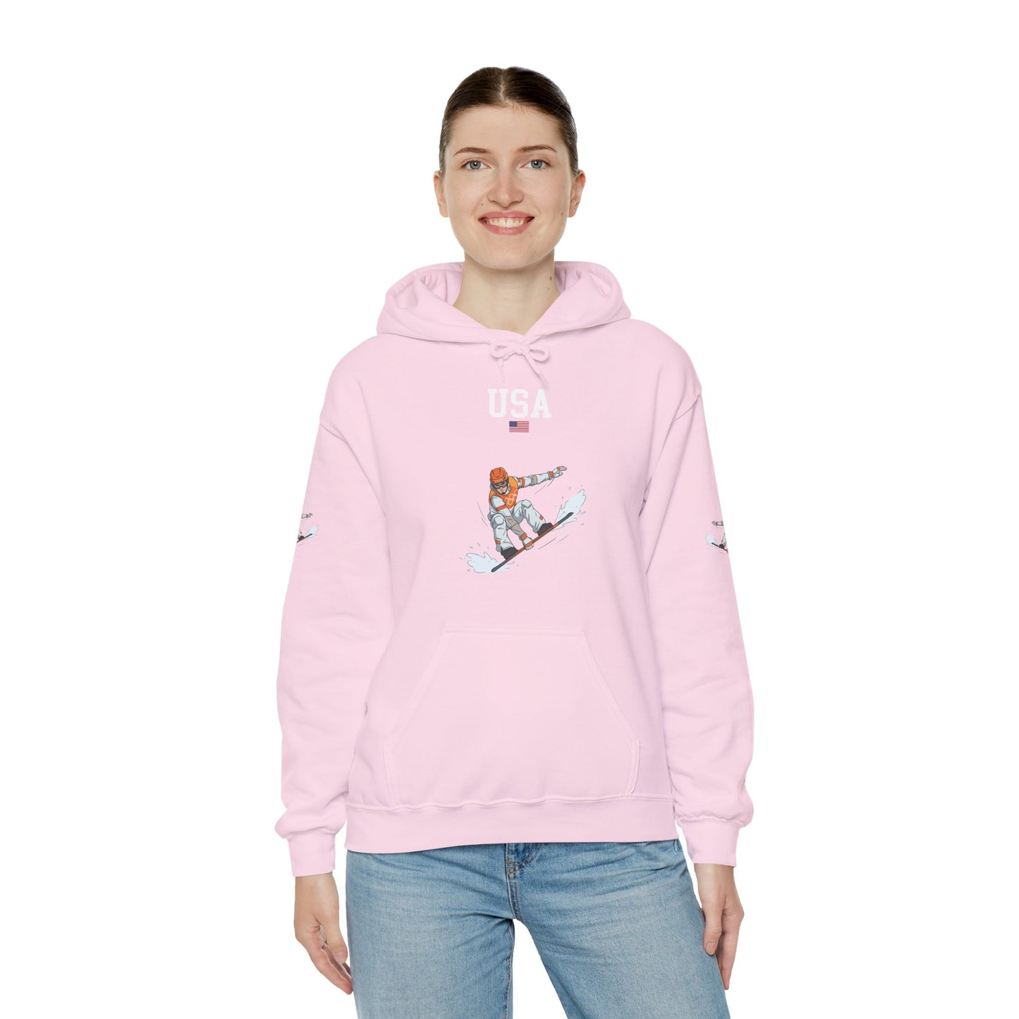 Princess Grace  TEAM USA  Unisex Heavy Blend  Hooded Sweatshirt