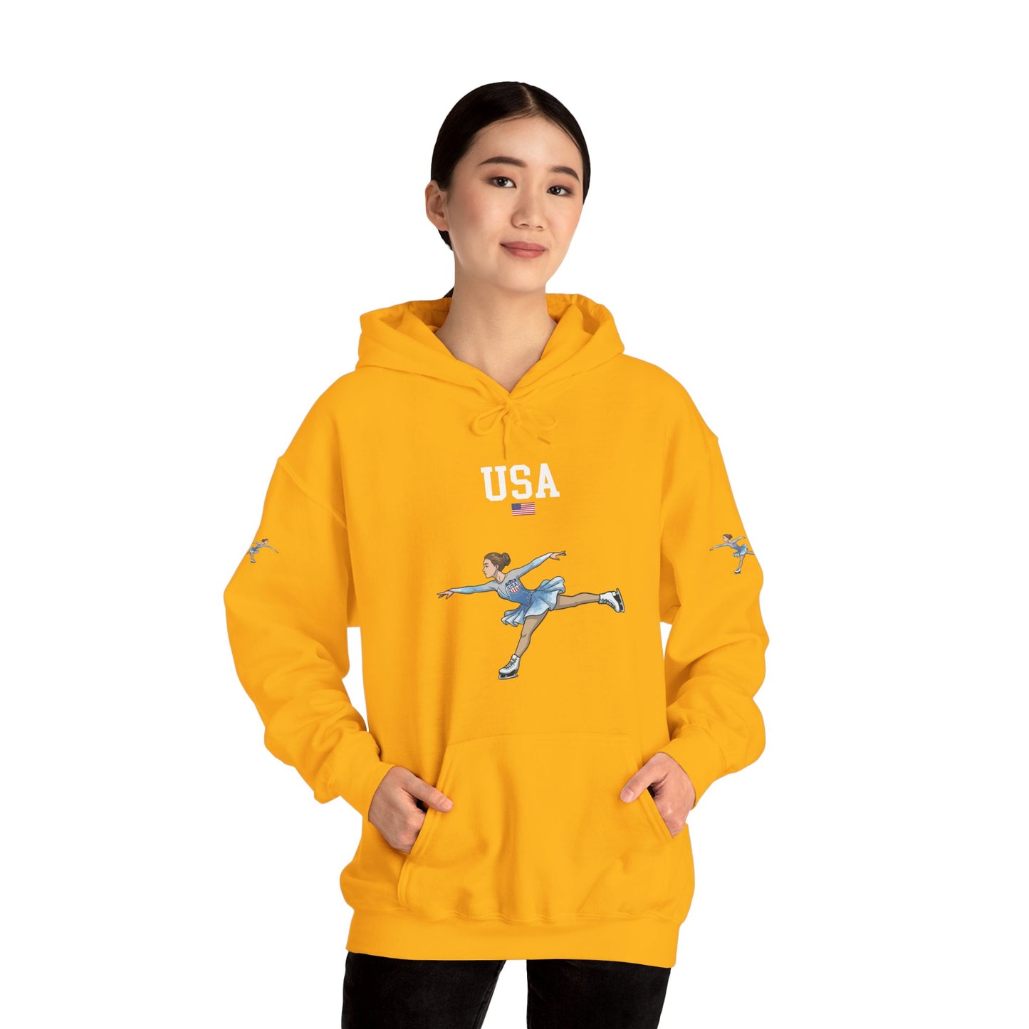 Princess Grace  TEAM USA  Unisex Heavy Blend Hooded Sweatshirt