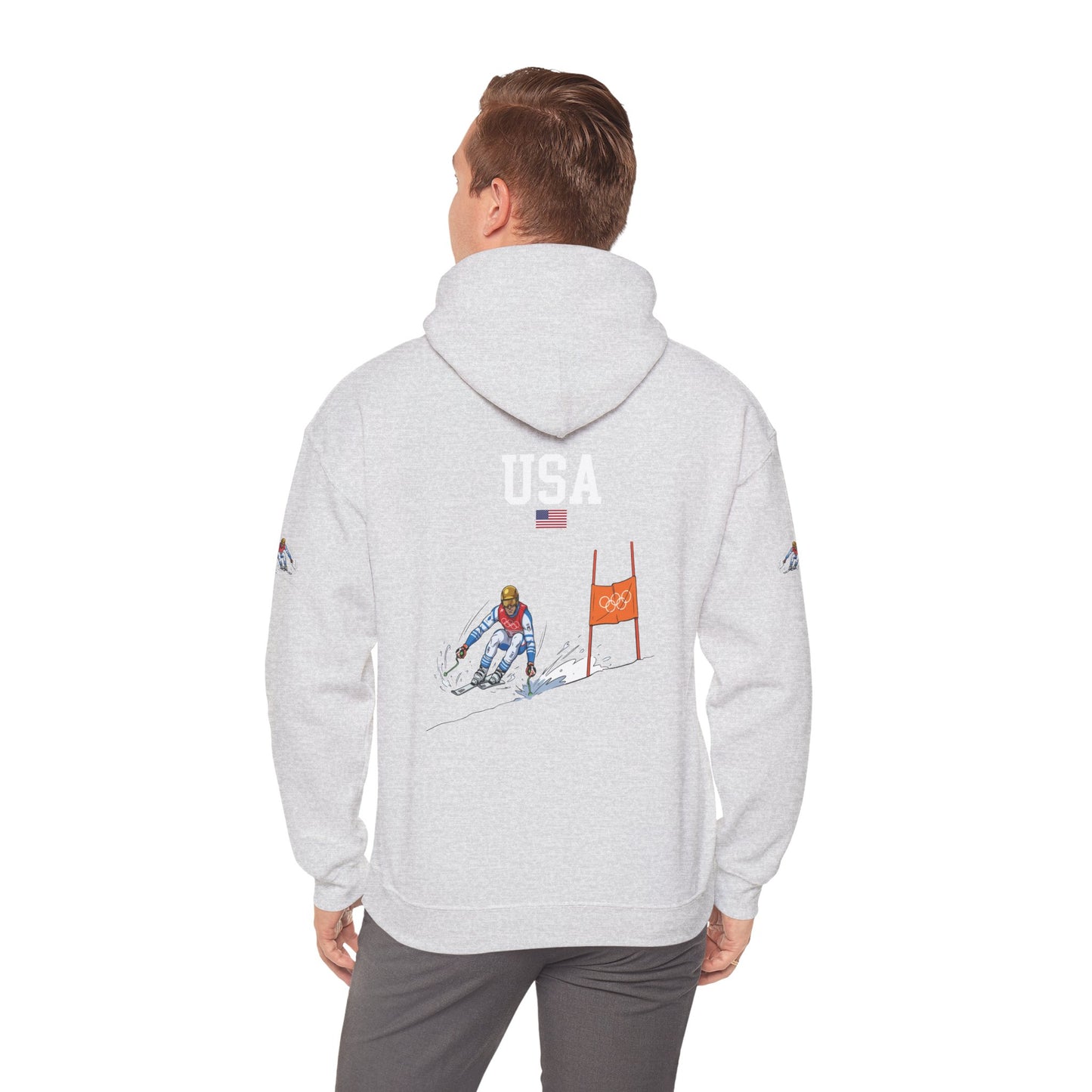 Princess Grace  TEAM USA  Unisex Heavy Blend  Hooded Sweatshirt