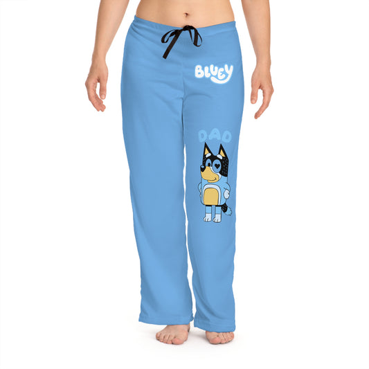 Princess Grace  Cozy Bluey DAD  Pajama Pants