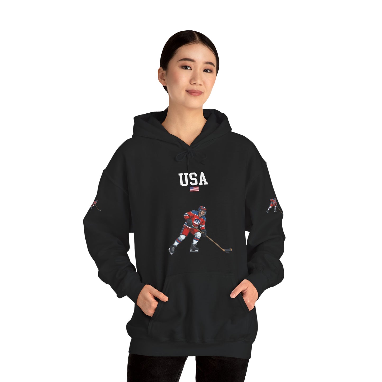 Princess Grace  TEAM USA  Unisex Heavy Blend Hooded Sweatshirt