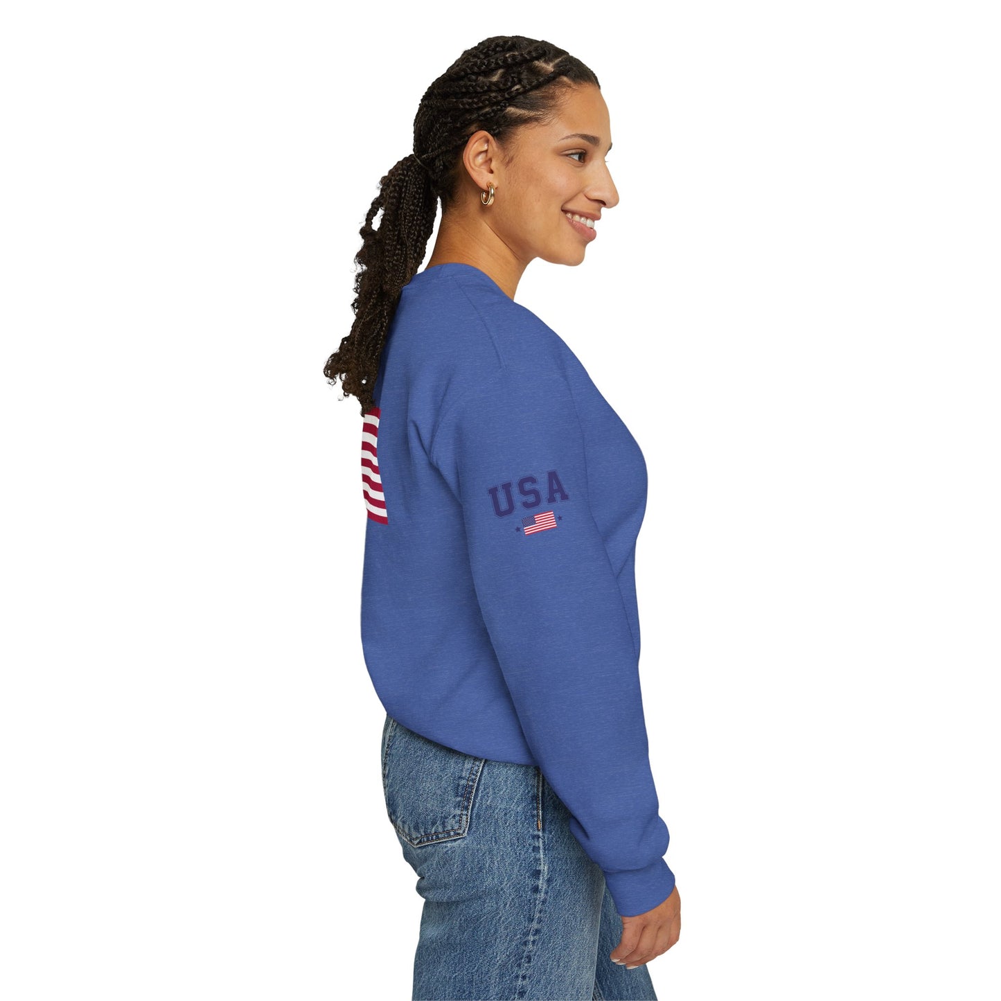 Princess Grace TEAM USA  Unisex Heavy Blend Crewneck Sweatshirt