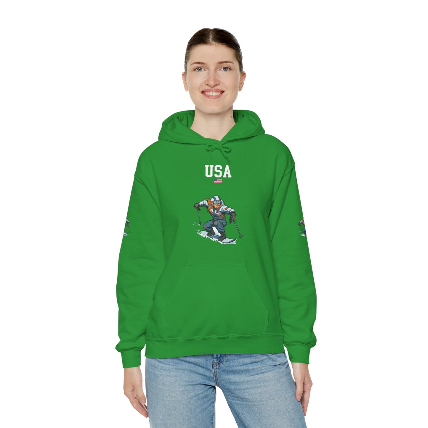Princess Grace  TEAM USA  Unisex Heavy Blend Hooded Sweatshirt