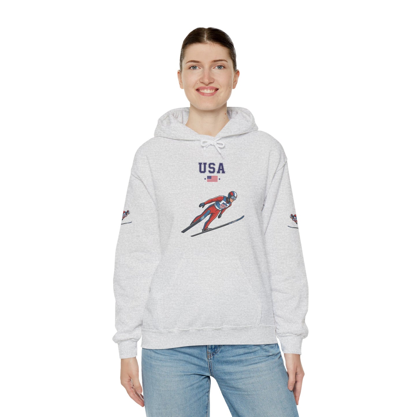 Princess Grace  TEAM USA  Unisex Heavy Blend Hooded Sweatshirt