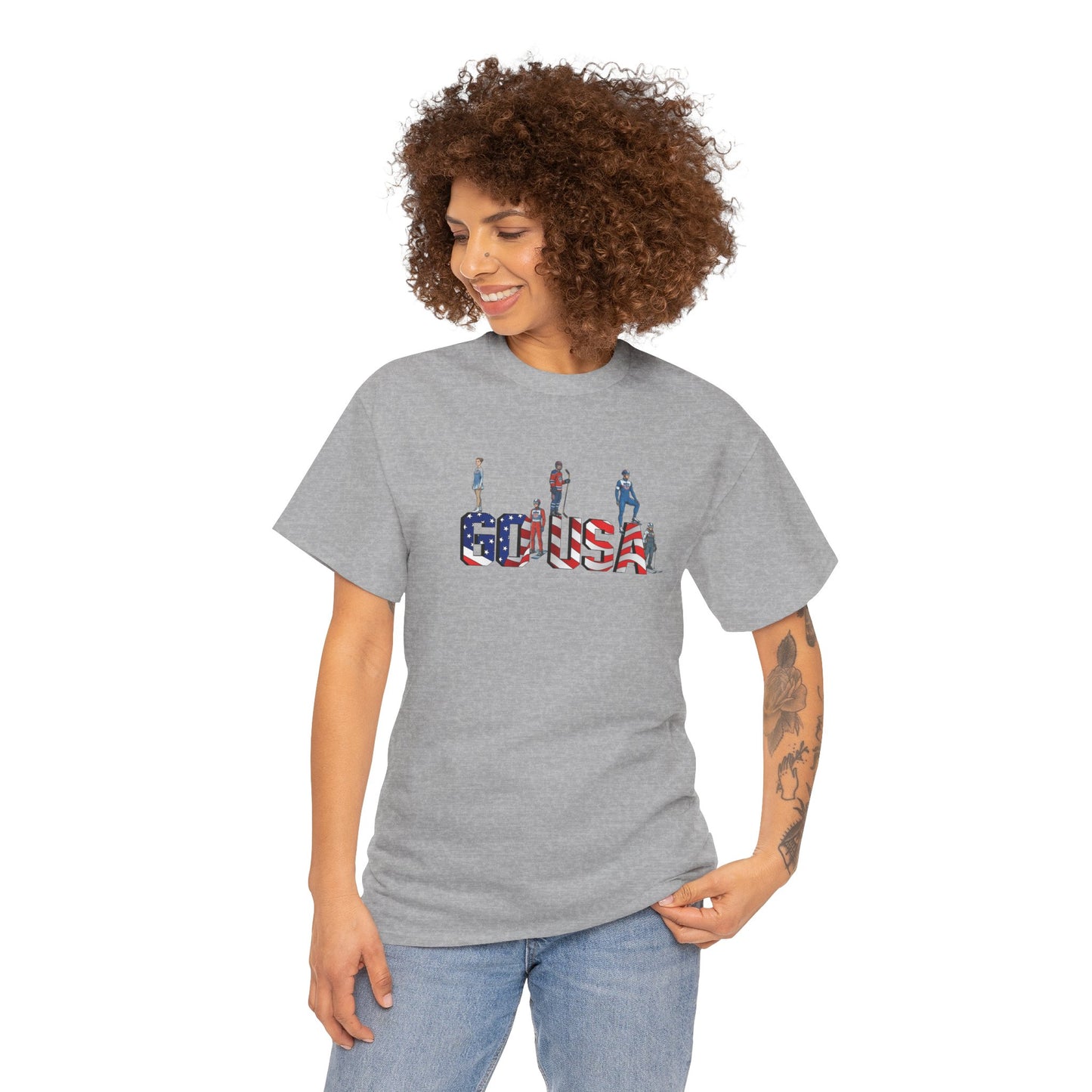 Princess Grace  TEAM USA  Unisex Heavy Cotton Tee