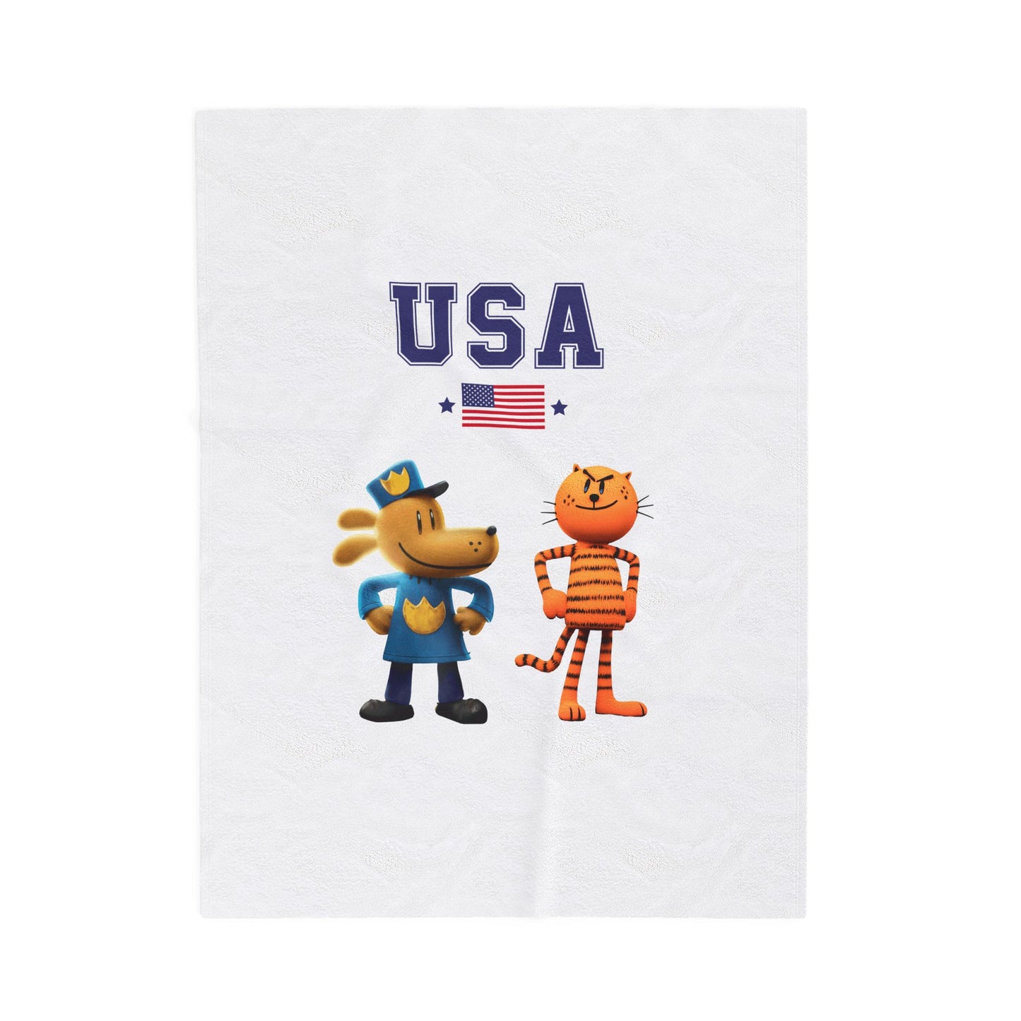 Princess Grace  TEAM USA  Velveteen Plush Blanket