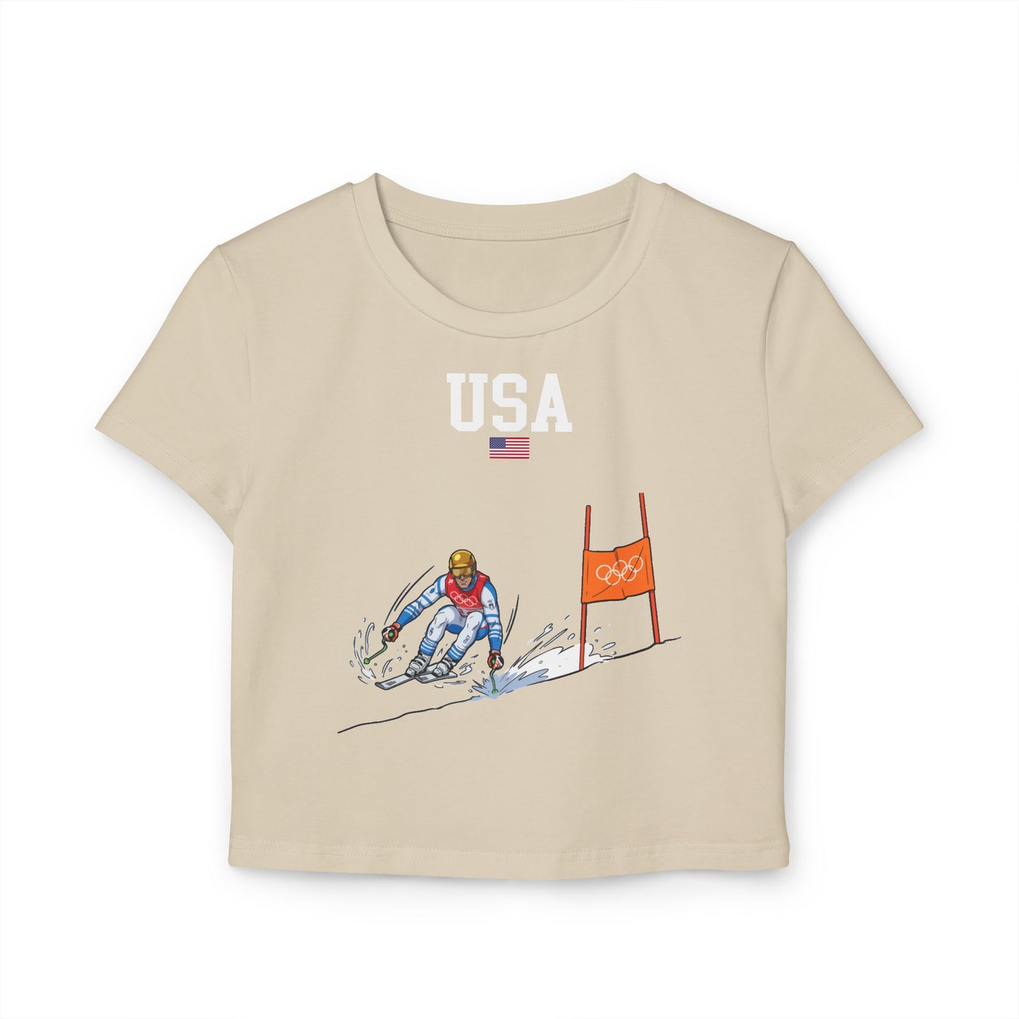 Princess Grace  TEAM USA  Women's Baby Tee
