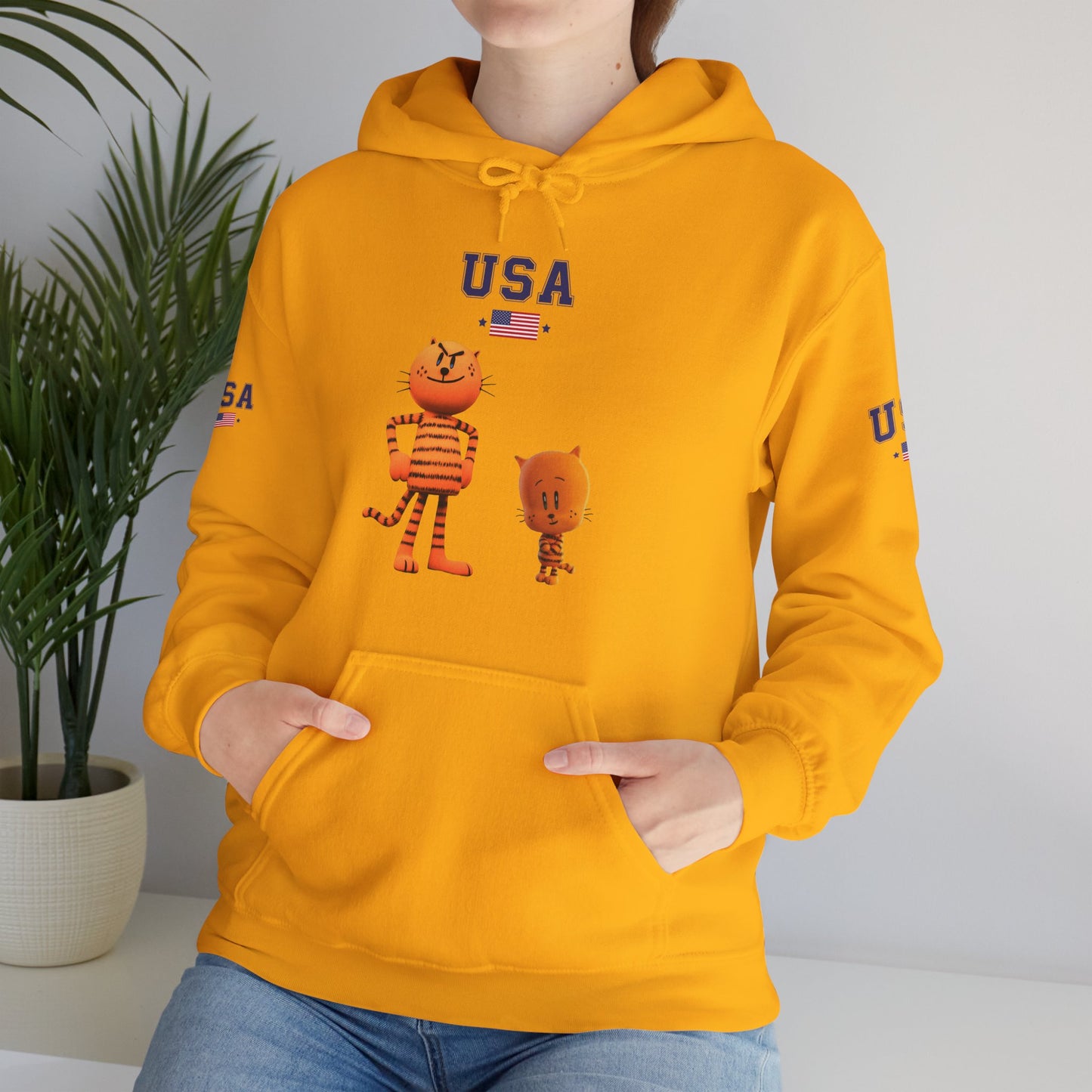 Princess Grace  TEAM USA  Unisex Heavy Blend  Hooded Sweatshirt
