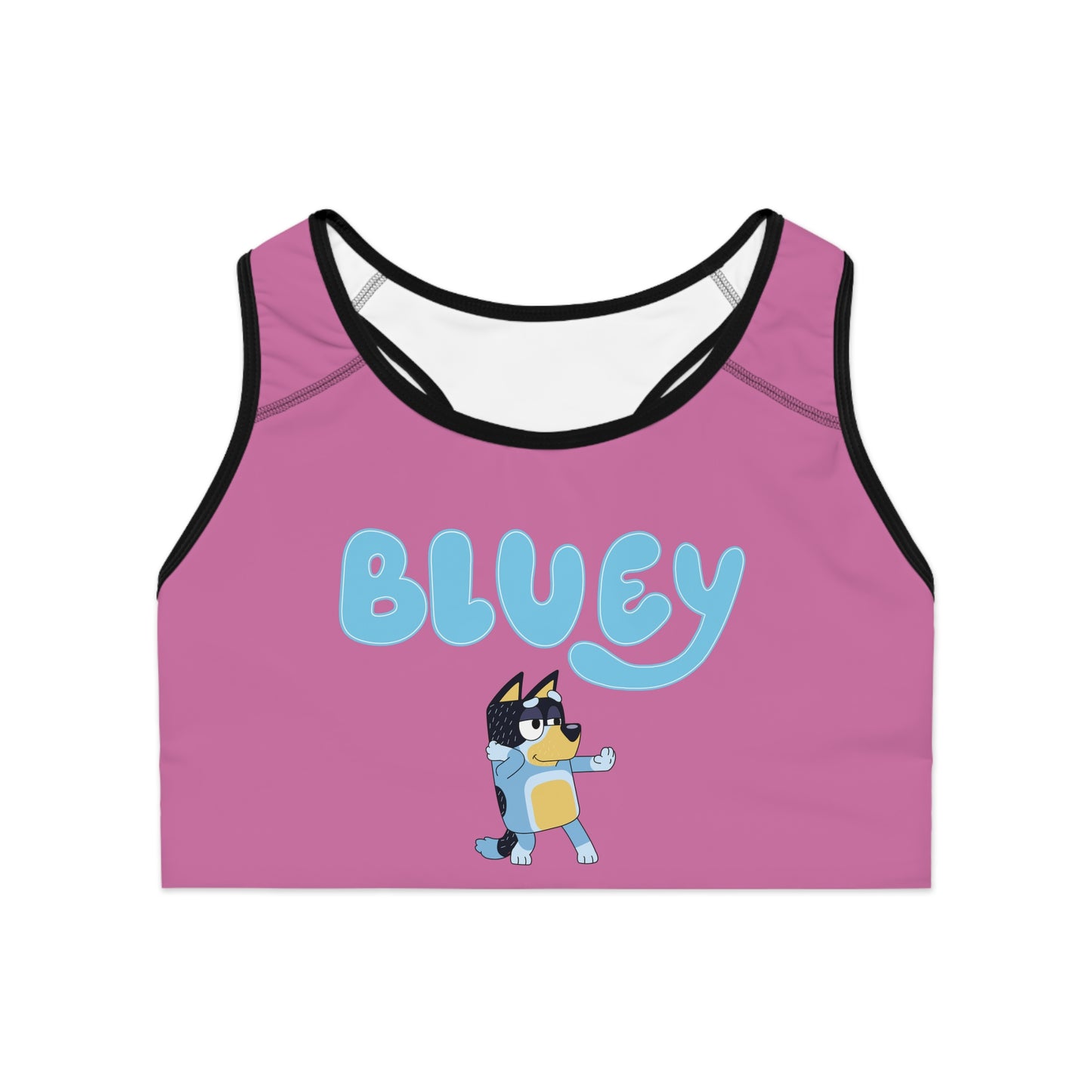 Princess Grace  Bluey Inspired Sports Bra for Active Kids  Fun & Comfortable Workout Gear