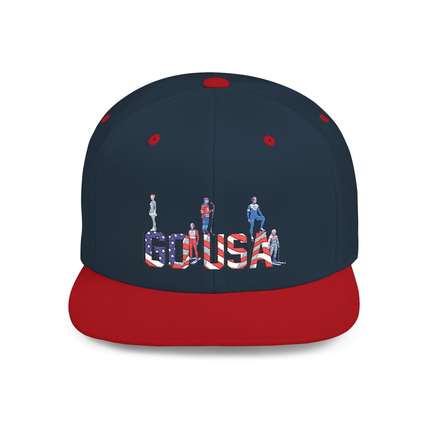 Princess Grace  TEAM USA  Flat Bill Snapback Hat