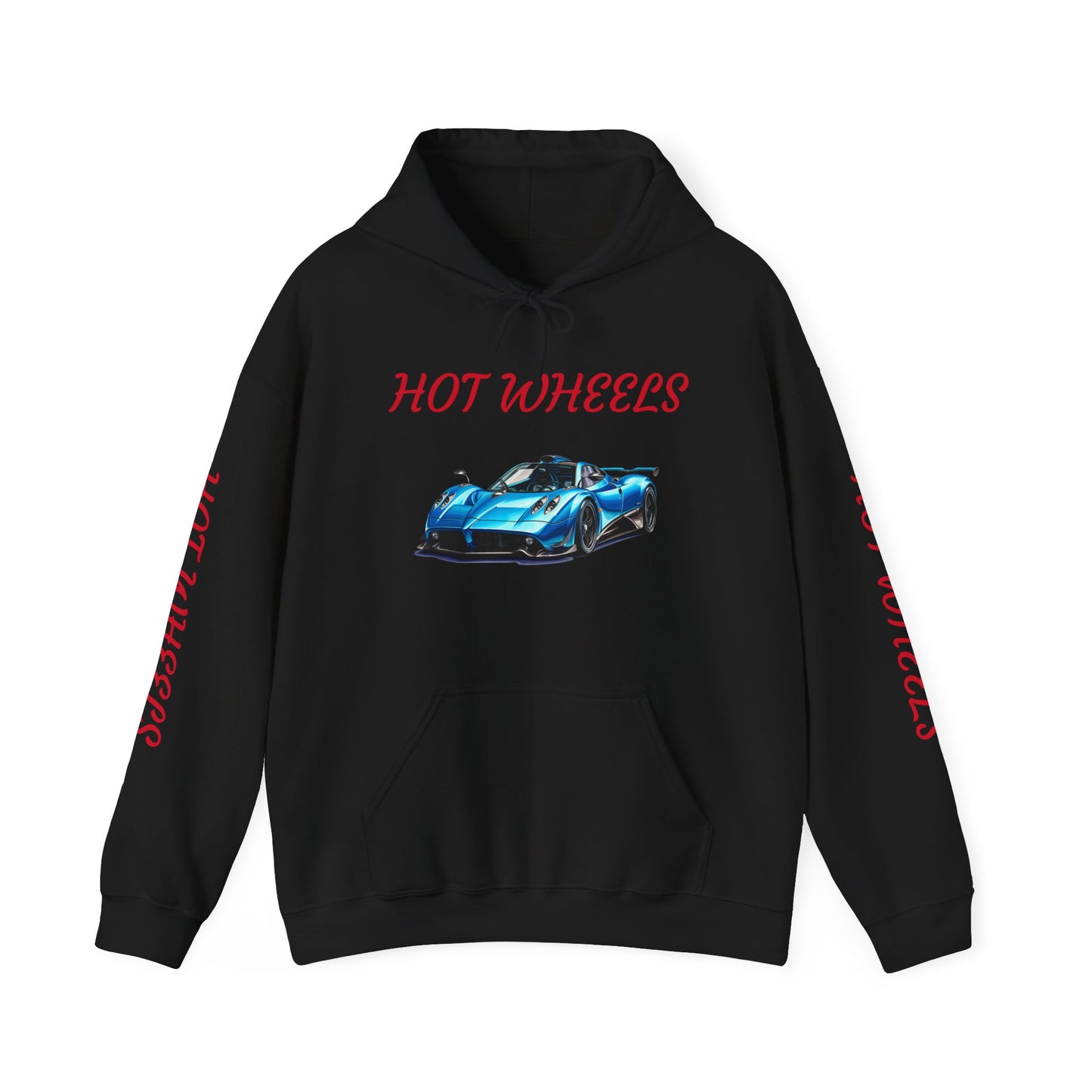 Princess Grace  Unisex Heavy Blend Hot Wheels Hooded Sweatshirt Stylish Car Graphic for Auto Enthusiasts