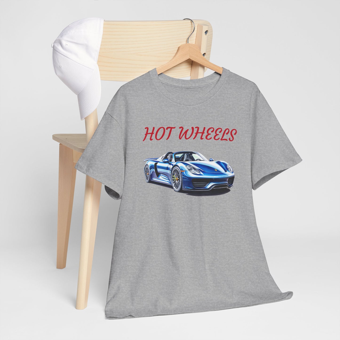 Princess Grace  Hot Wheels Unisex Heavy Cotton Tee Perfect Gift for Car Enthusiasts