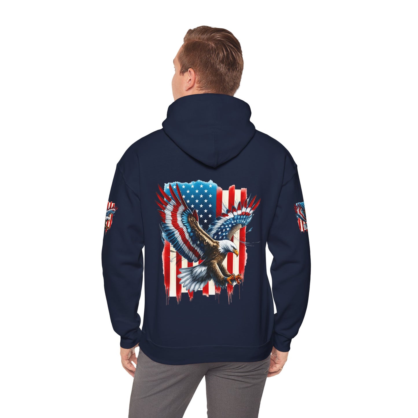 Princess Grace Patriotic Unisex Heavy Blend Hooded Sweatshirt