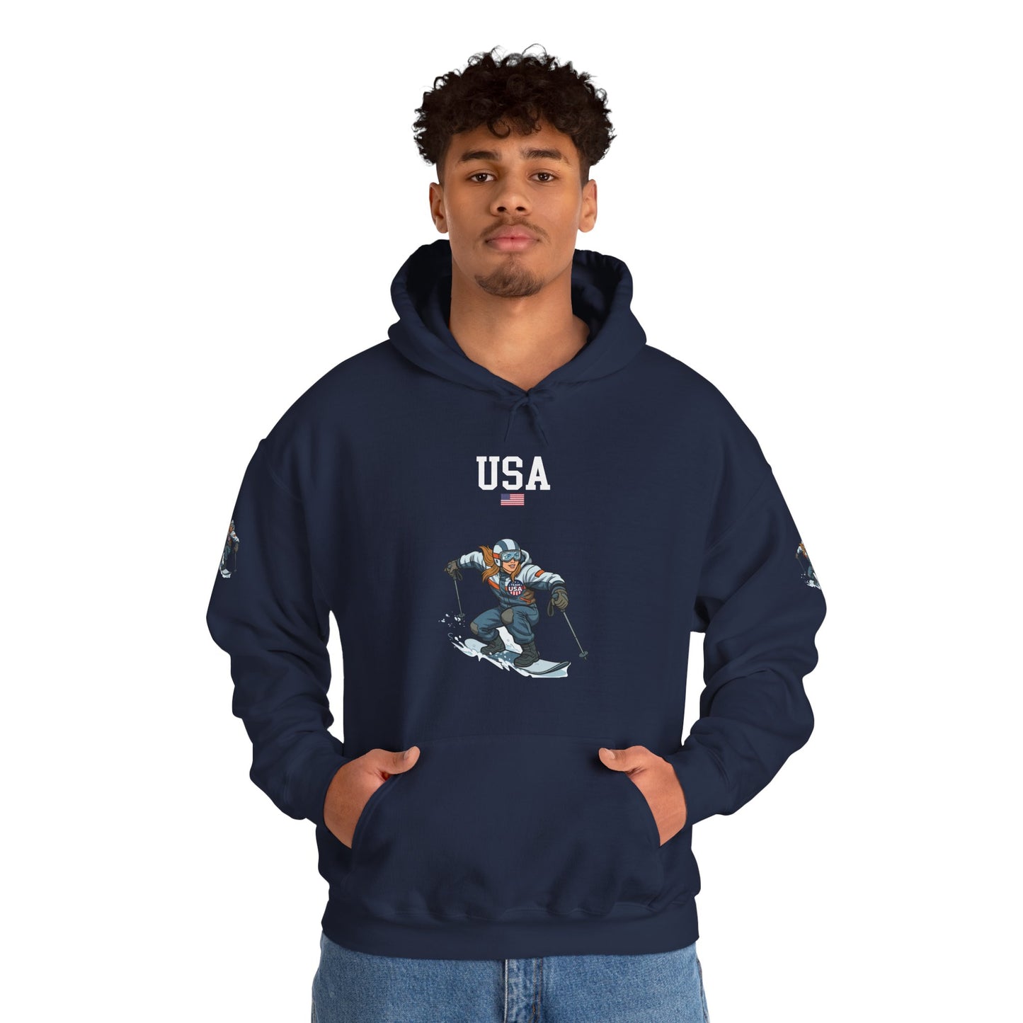 Princess Grace  TEAM USA  Unisex Heavy Blend  Hooded Sweatshirt