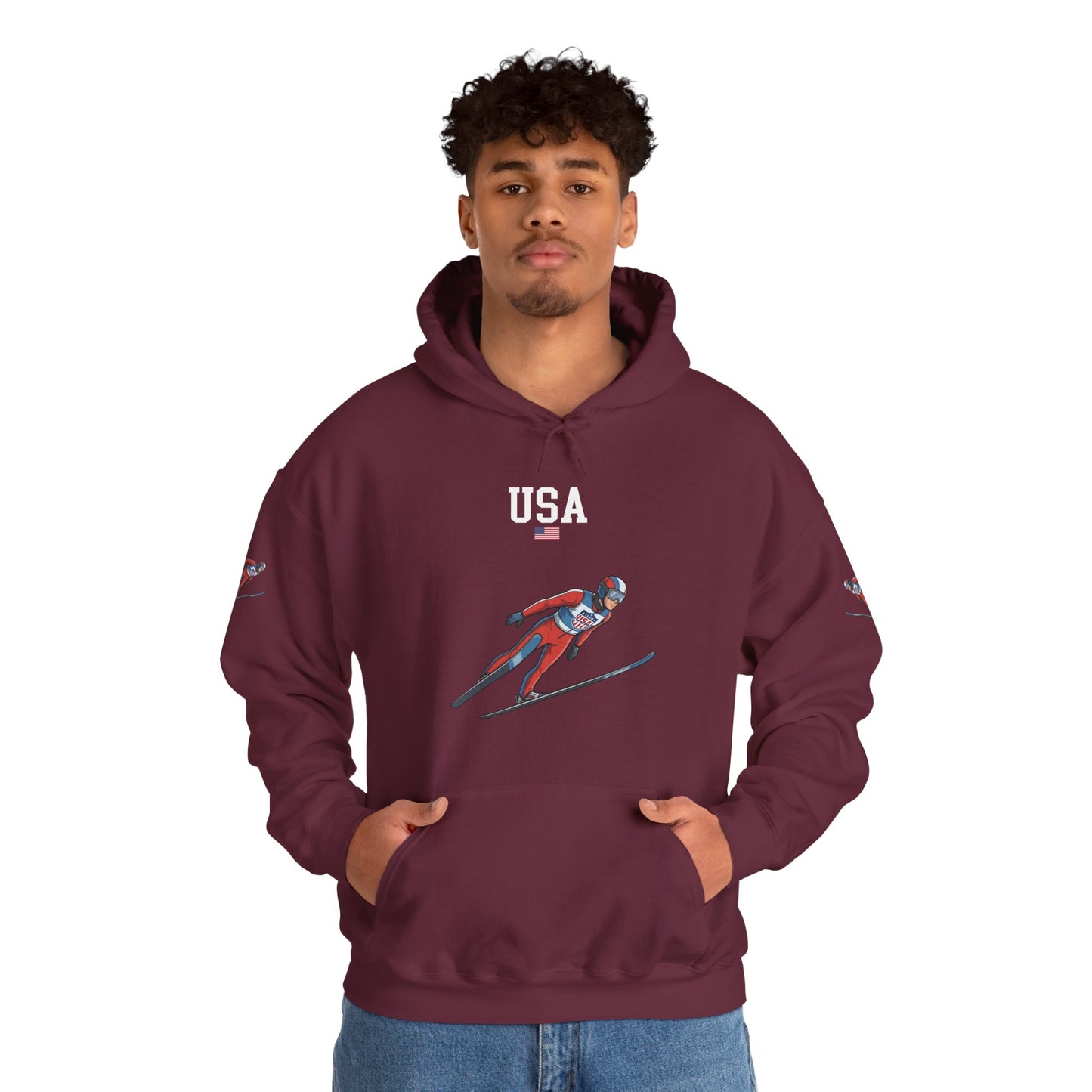 Princess Grace  TEAM USA  Unisex Heavy Blend Hooded Sweatshirt