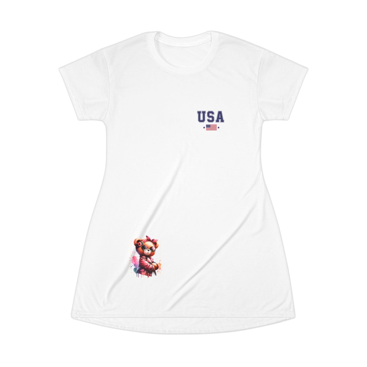 Princess Grace  TEAM USA  T-Shirt Dress
