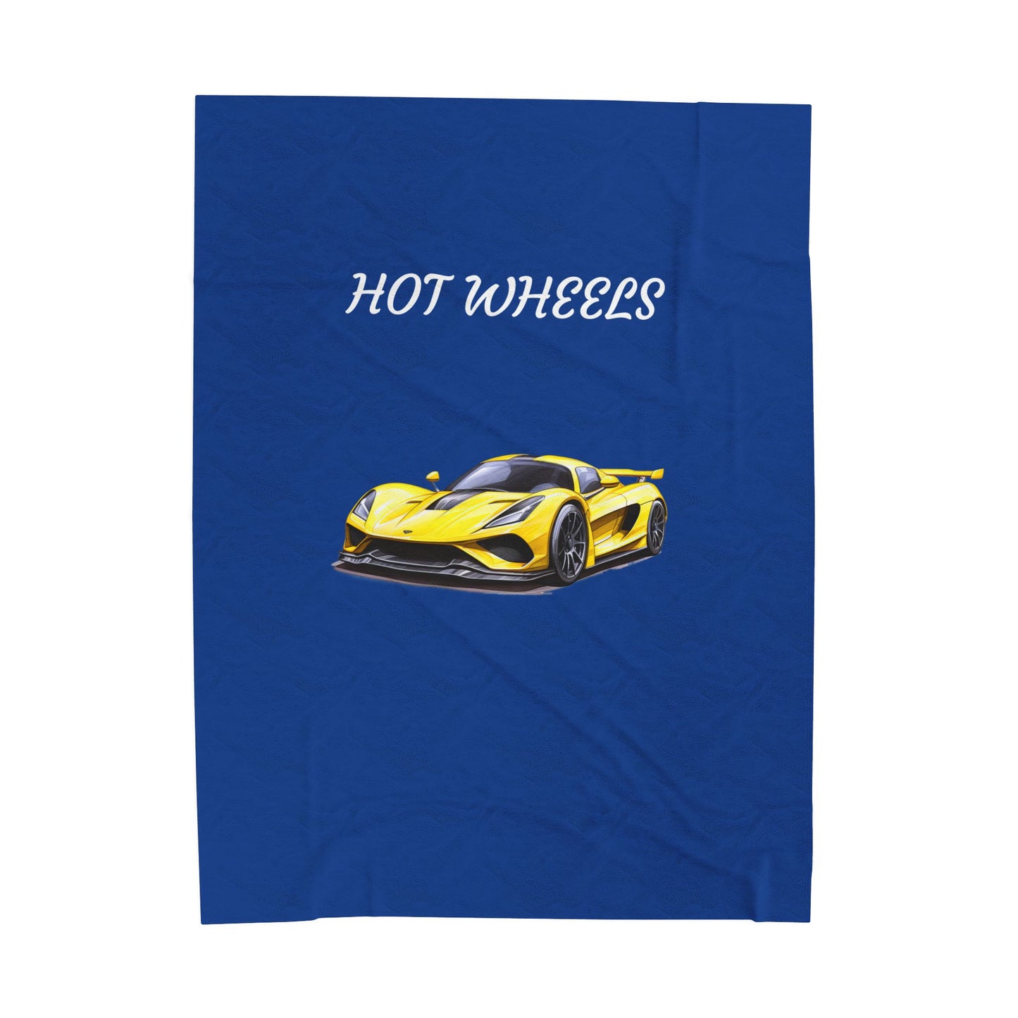 Princess Grace  Hot Wheels Velveteen Plush Blanket   Cozy Car Themed Throw for Kids & Enthusiasts