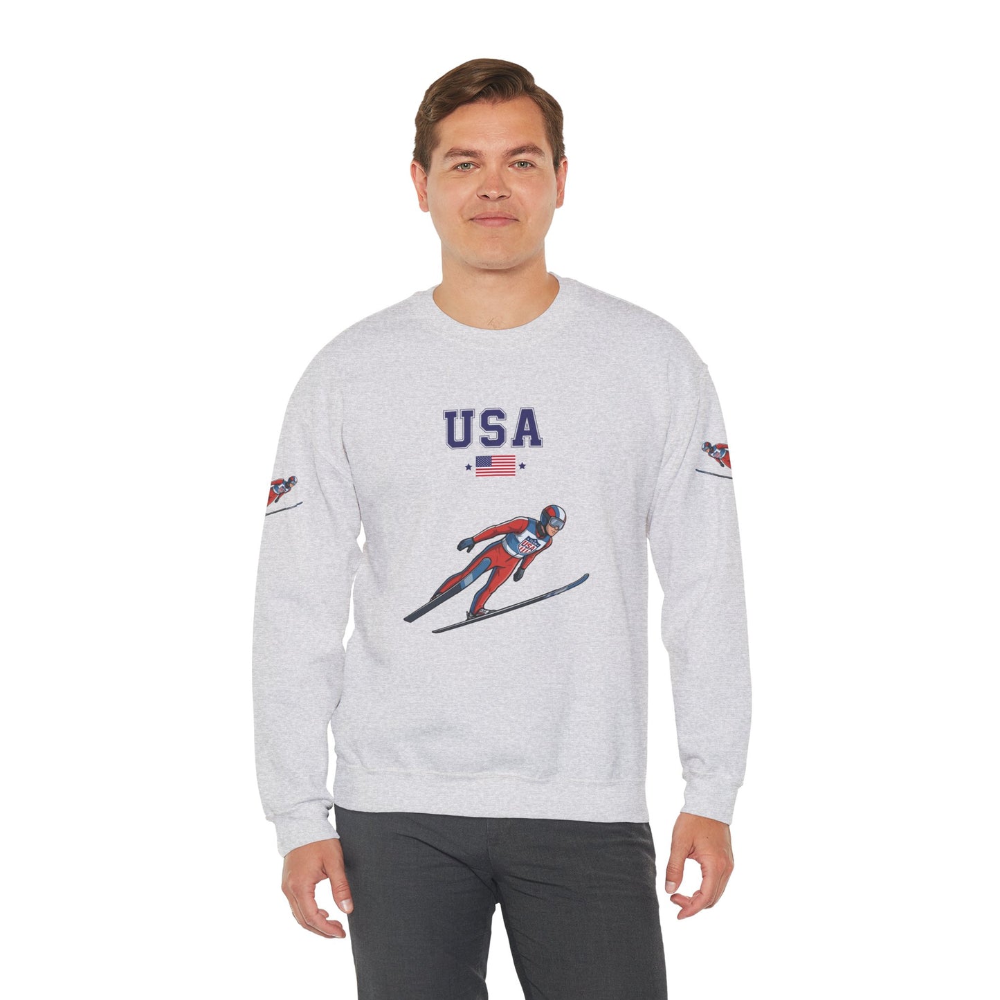 Princess Grace  TEAM USA  Unisex Heavy Blend  Crewneck Sweatshirt