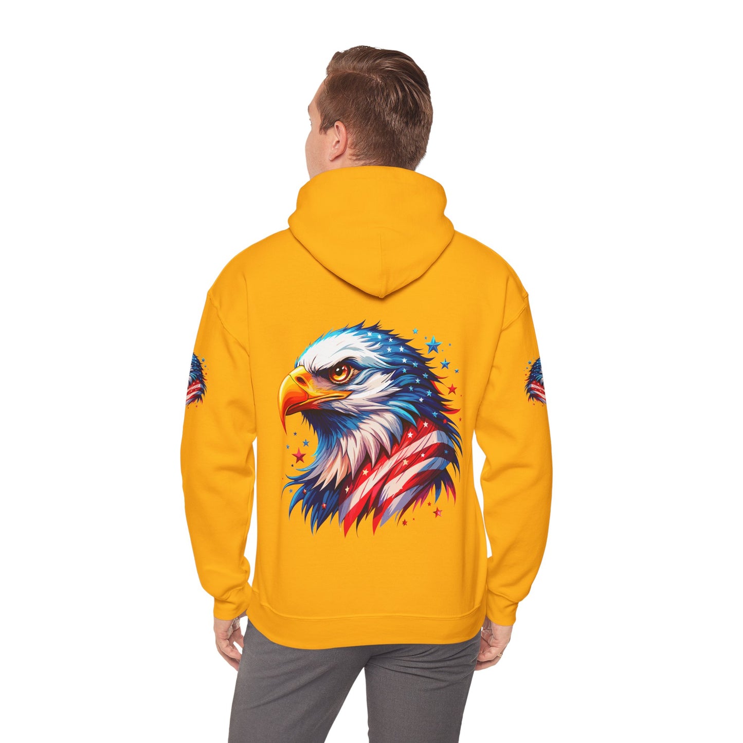 Princess Grace  American  Eagle Unisex Heavy Blend Hooded Sweatshirt