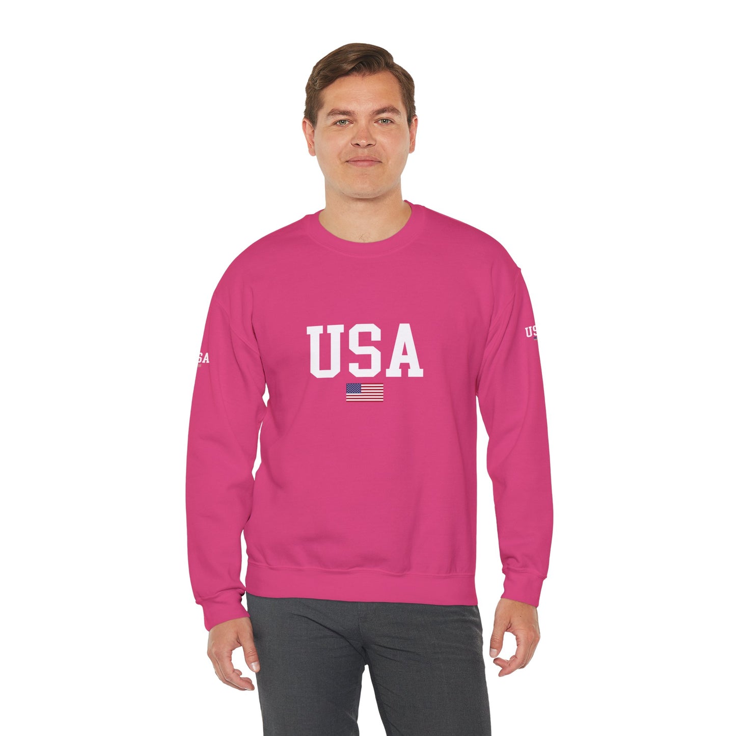 Princess Grace TEAM USA  Unisex Heavy Blend Crewneck Sweatshirt