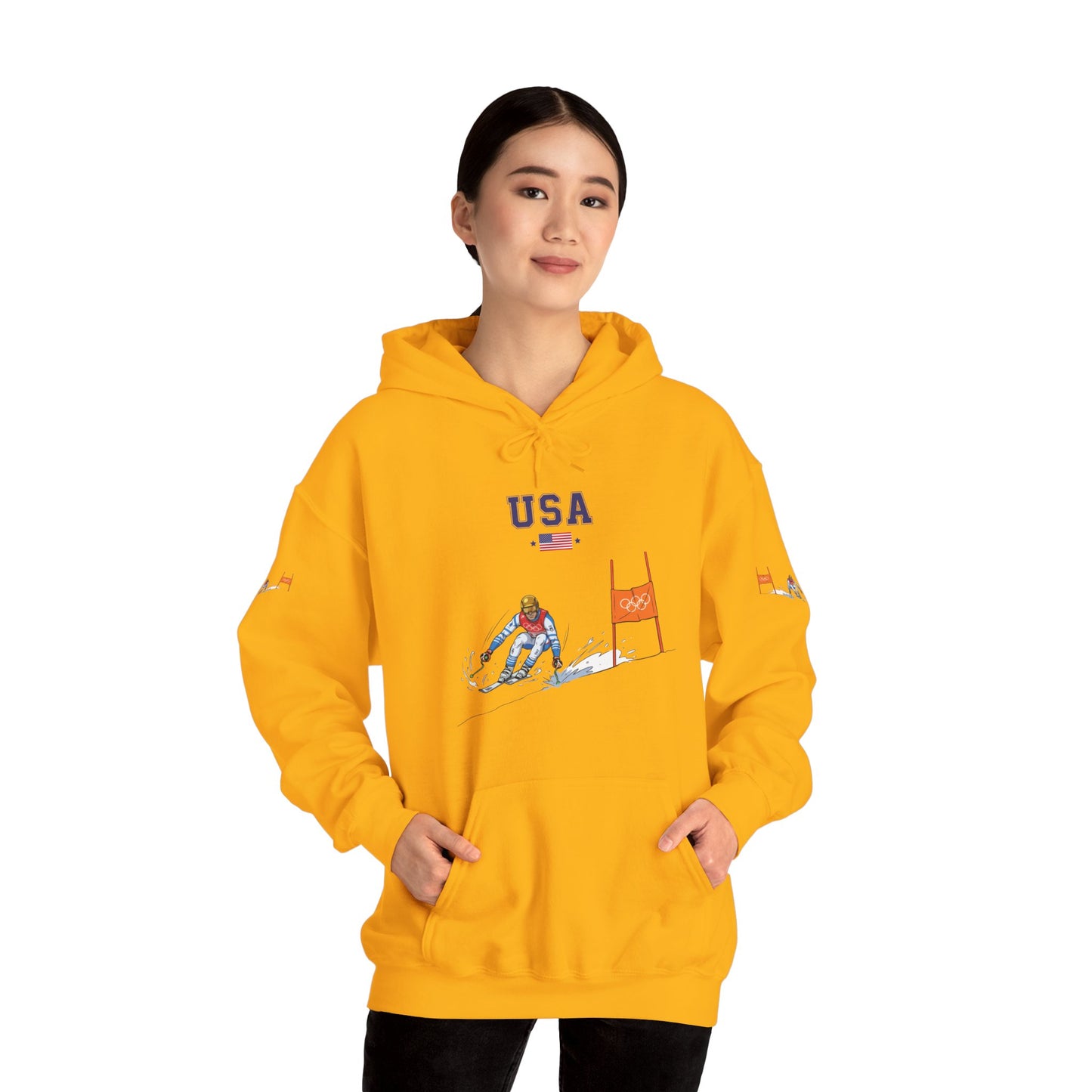 Princess Grace  TEAM USA  Unisex Heavy Blend  Hooded Sweatshirt